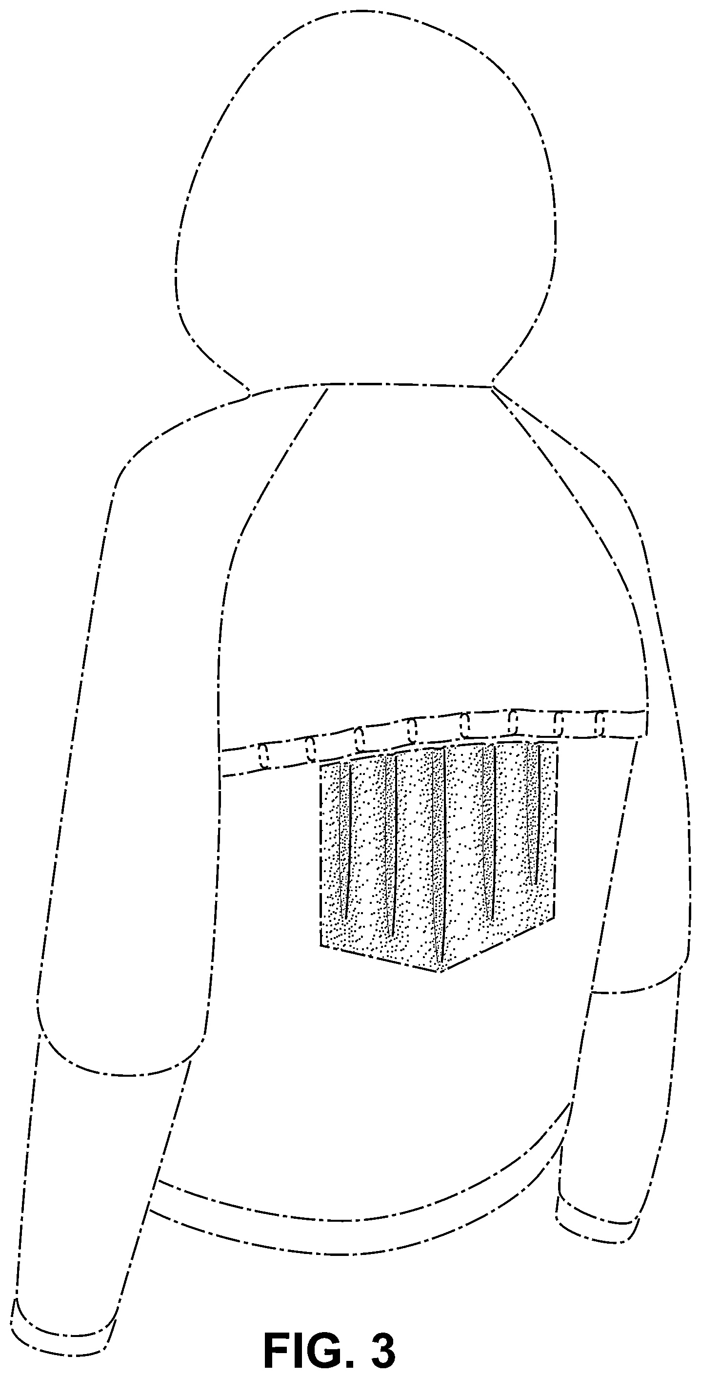 Patent USD1043047 Figure 3 – Jacket