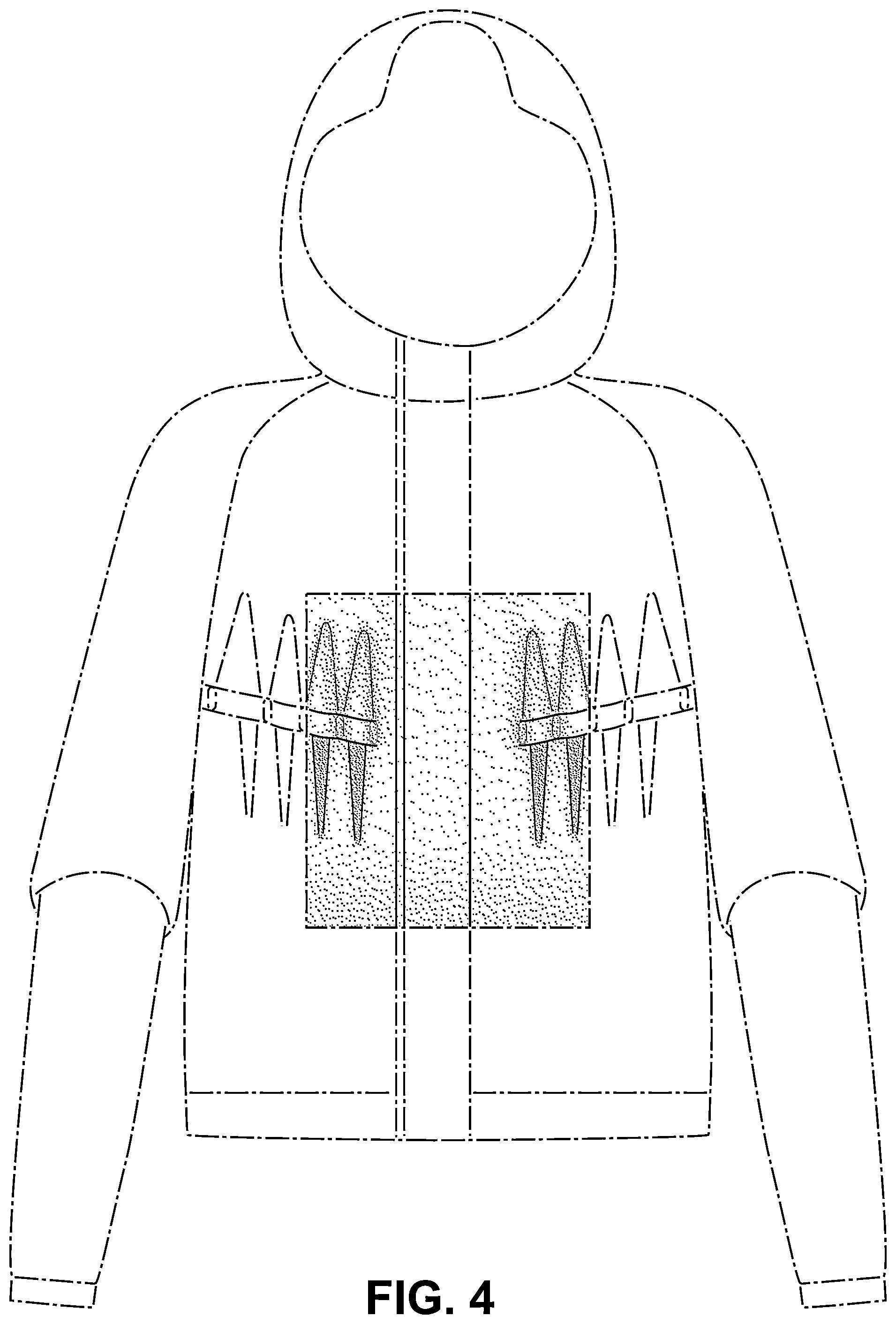 Patent USD1043048 Figure 4 – Jacket