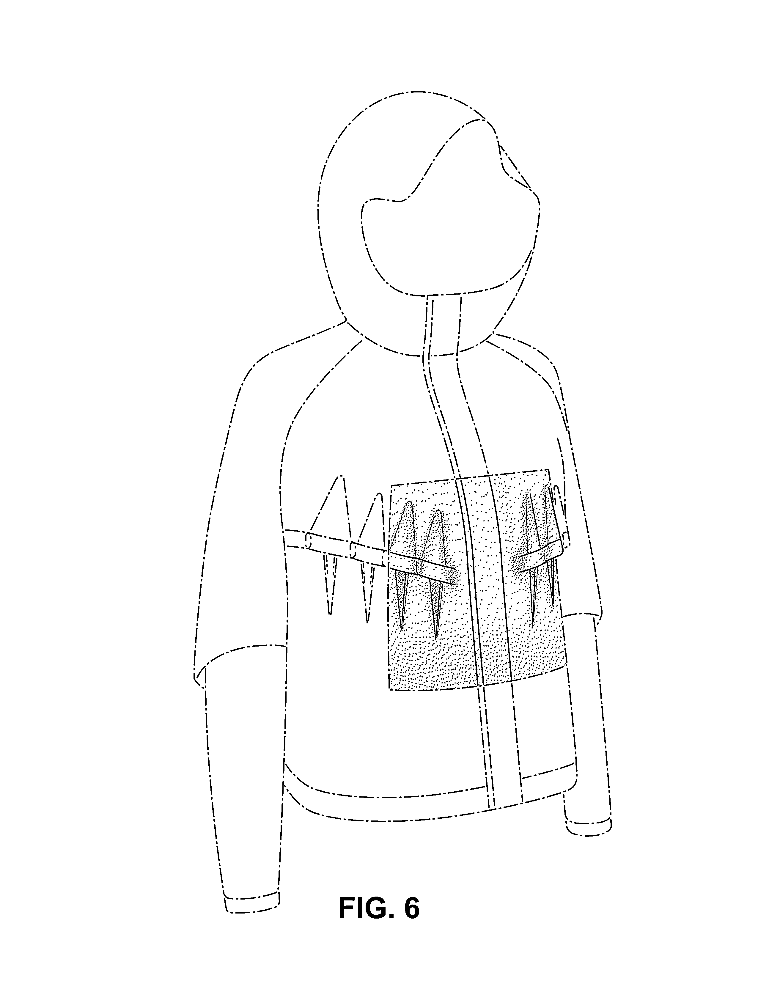 Patent USD1043048 Figure 6 – Jacket