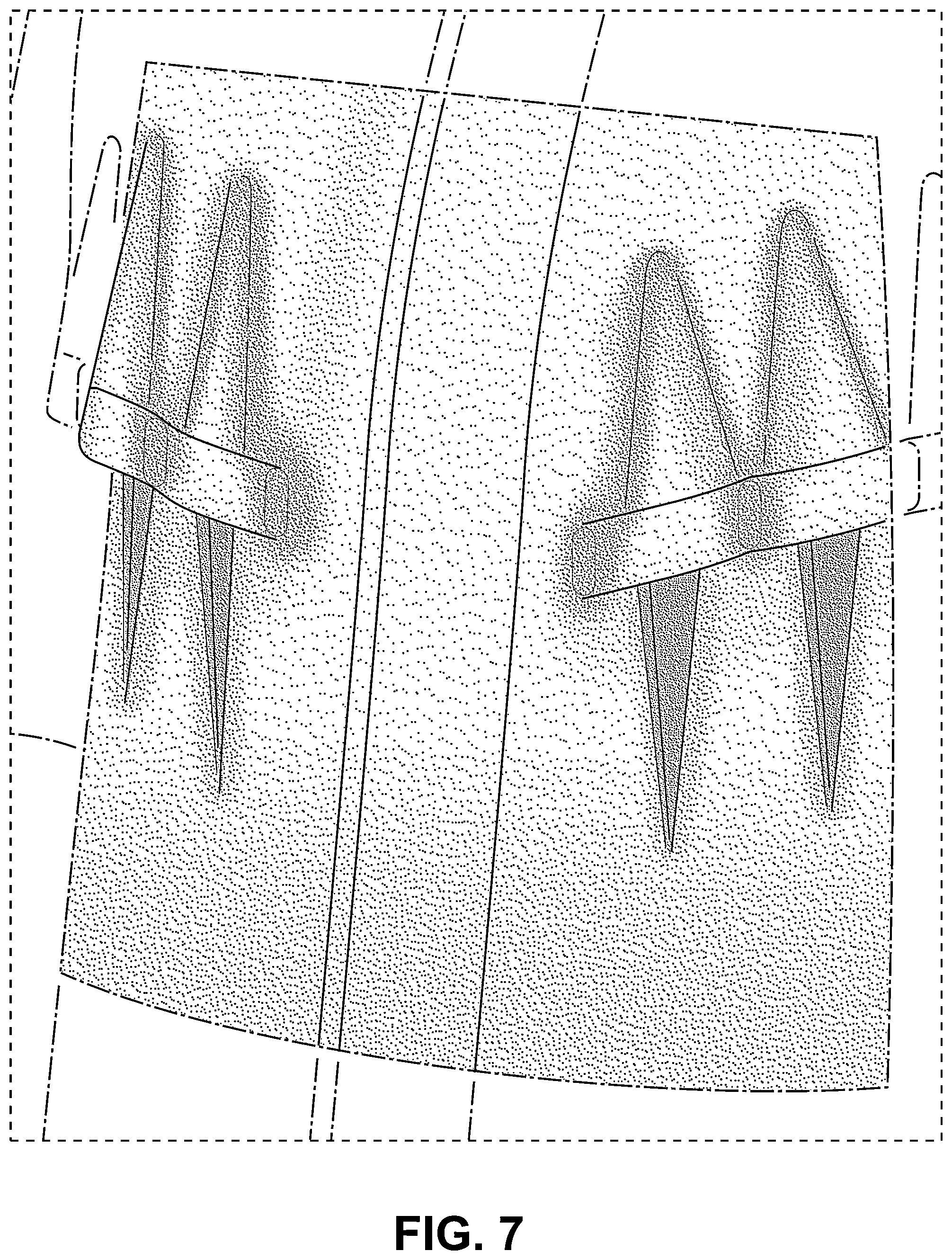 Patent USD1043048 Figure 7 – Jacket