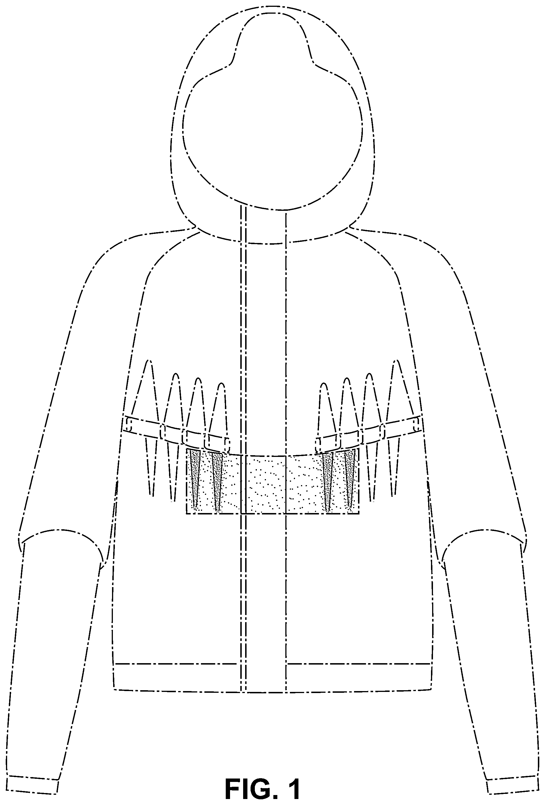 Patent USD1043049 — Jacket — Figure 1