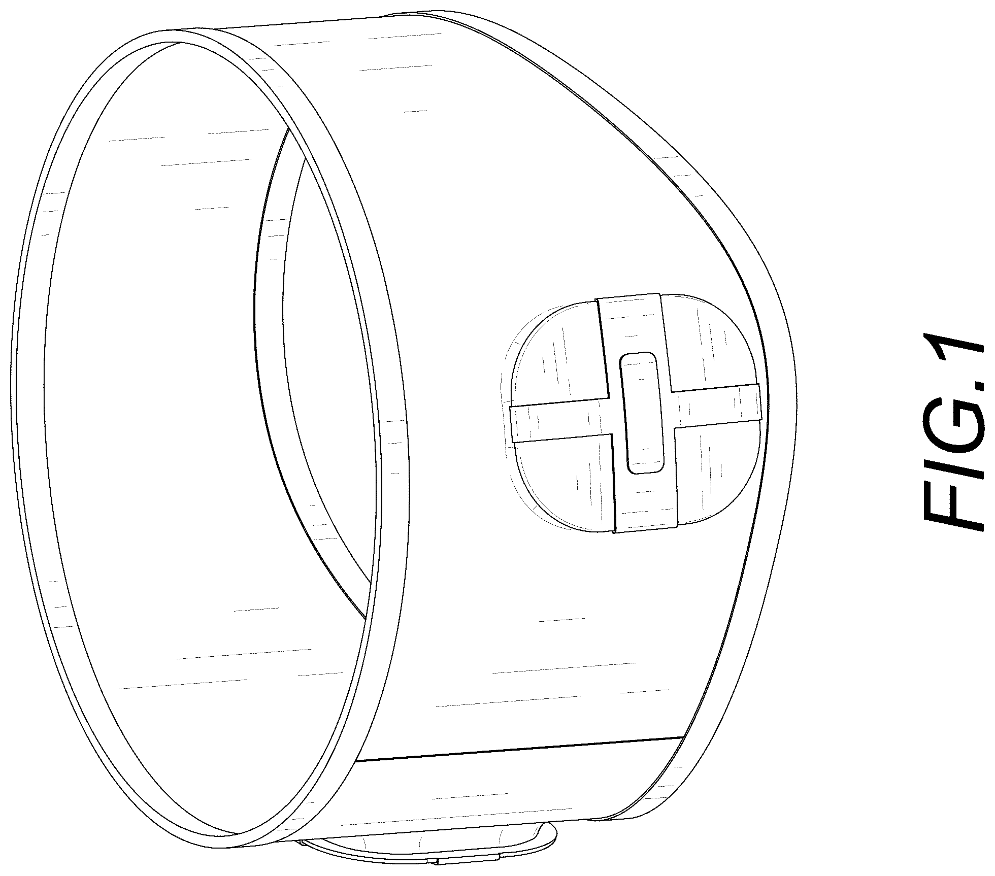Patent USD1043050 Figure 1 – Headband