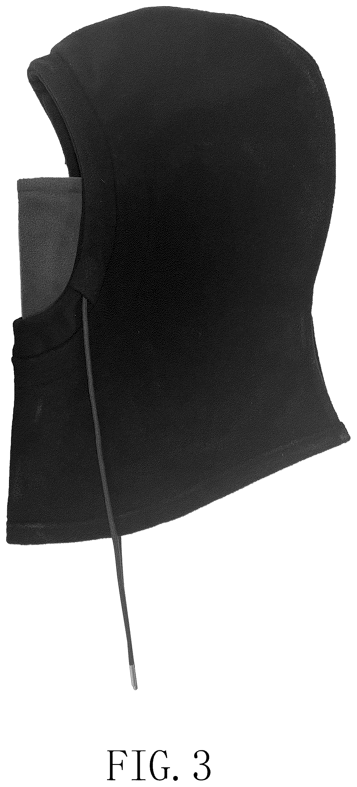 Patent USD1043053 Figure 3 – Hood