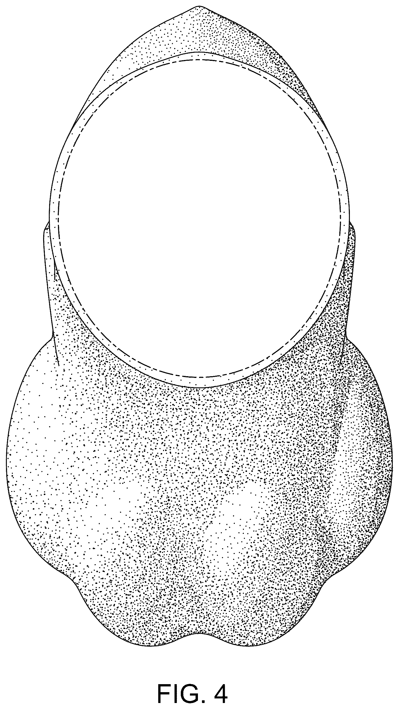 Patent USD1043055 Figure 4 – Paw print accessory