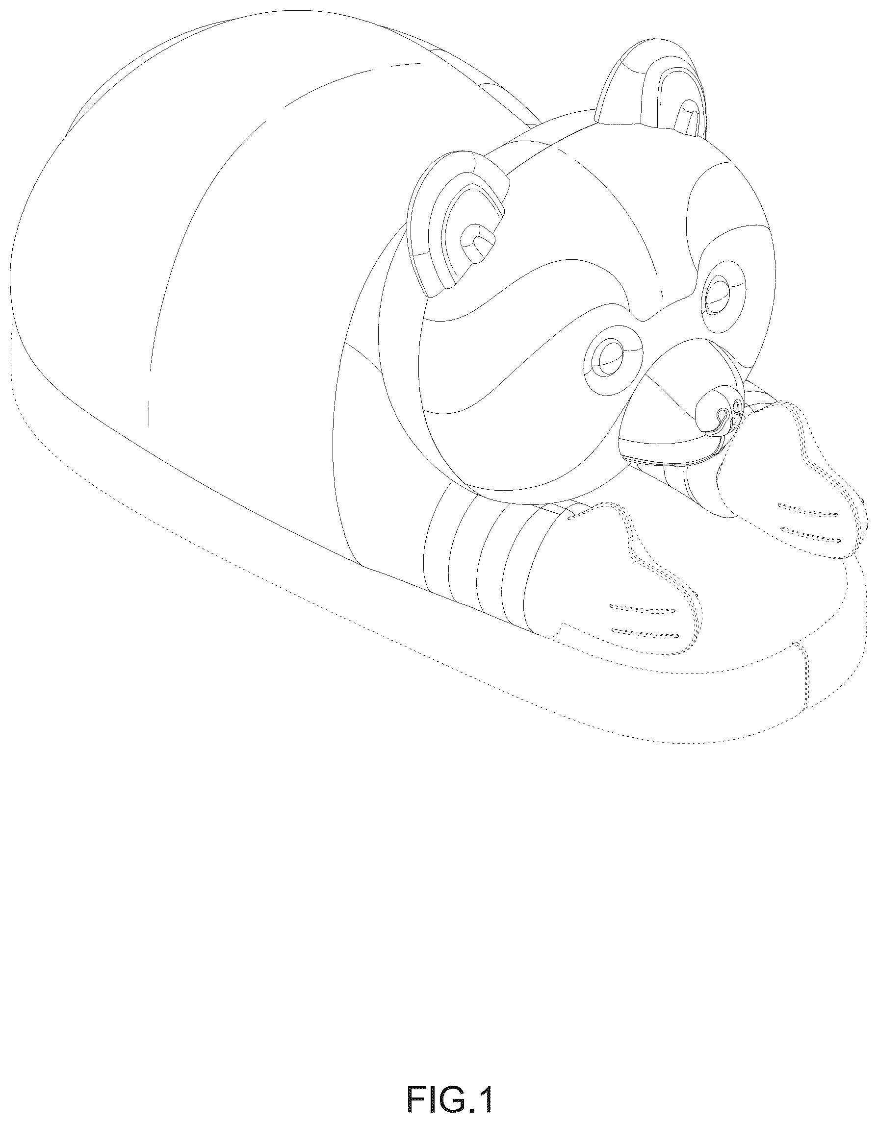 Patent USD1043056 Figure 1 – Slipper