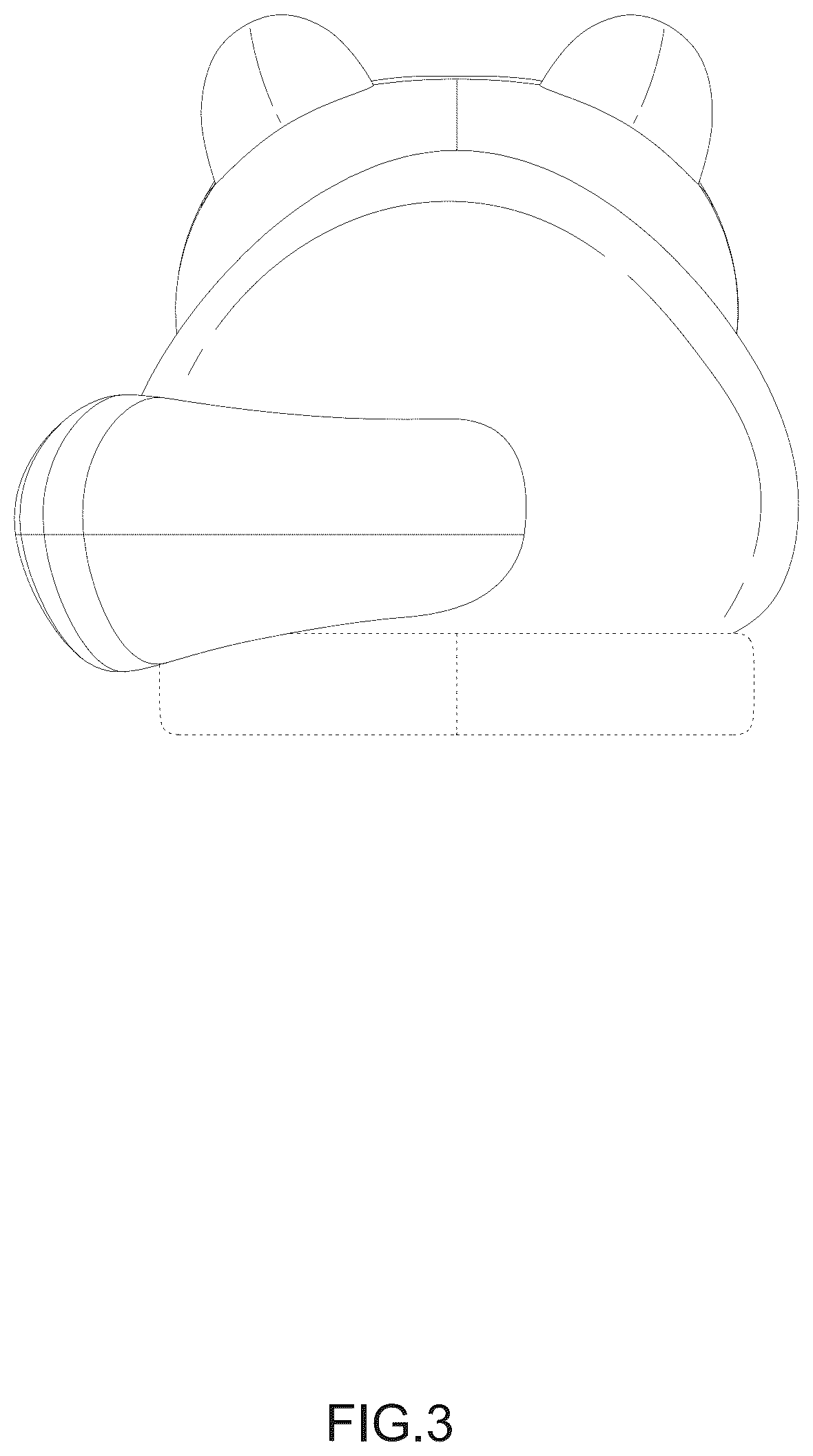 Patent USD1043056 Figure 3 – Slipper