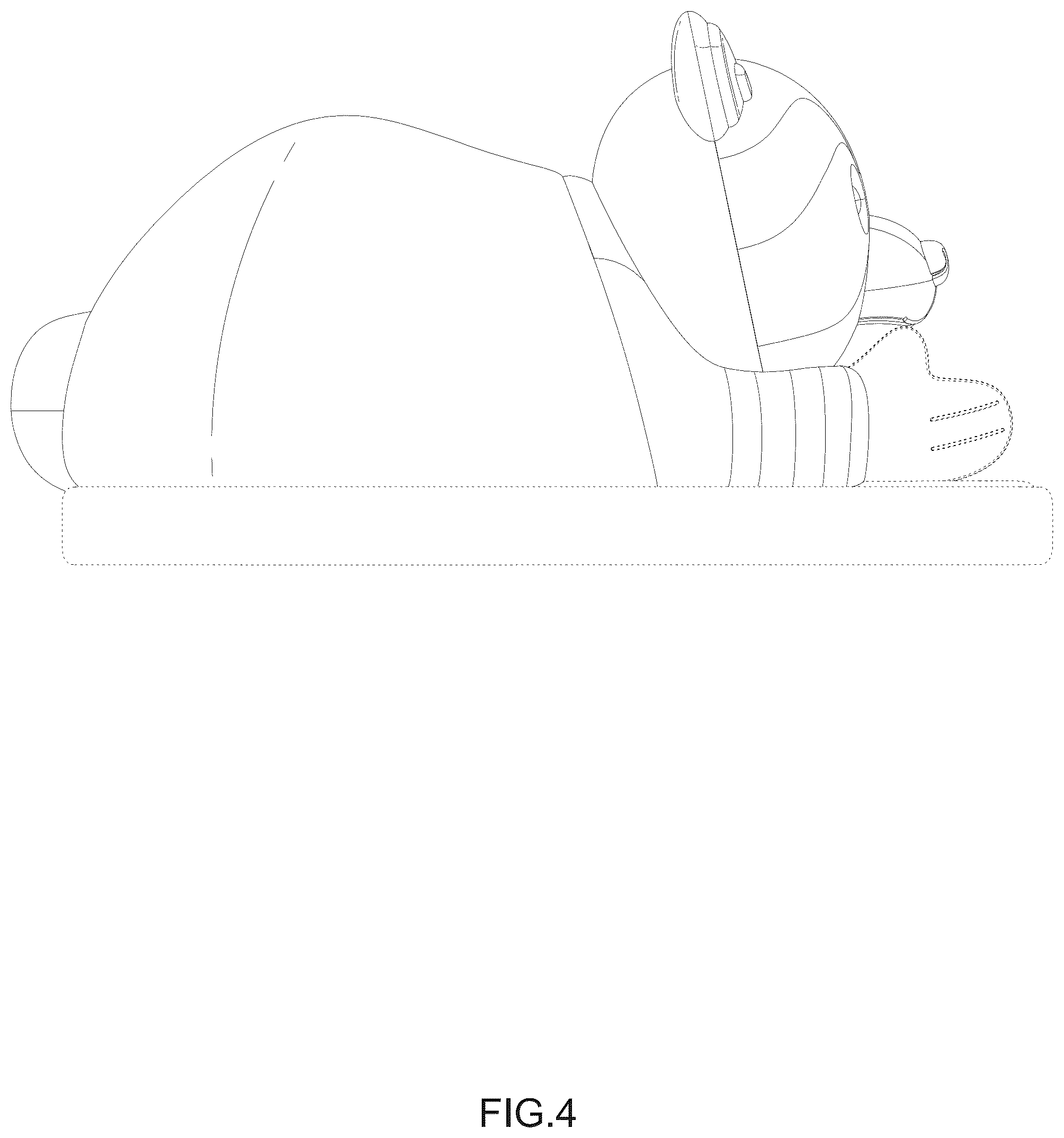 Patent USD1043056 Figure 4 – Slipper
