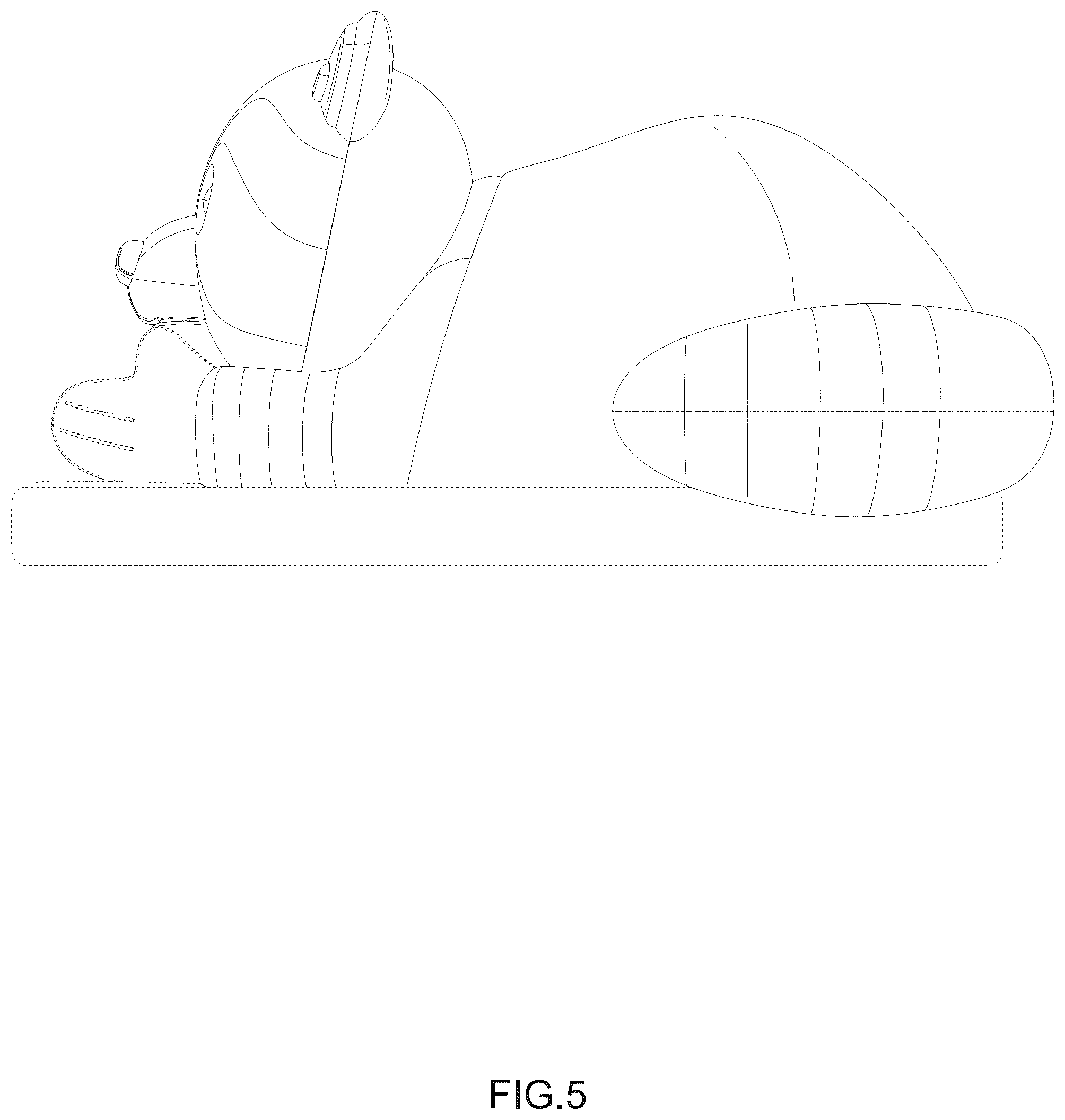 Patent USD1043056 Figure 5 – Slipper