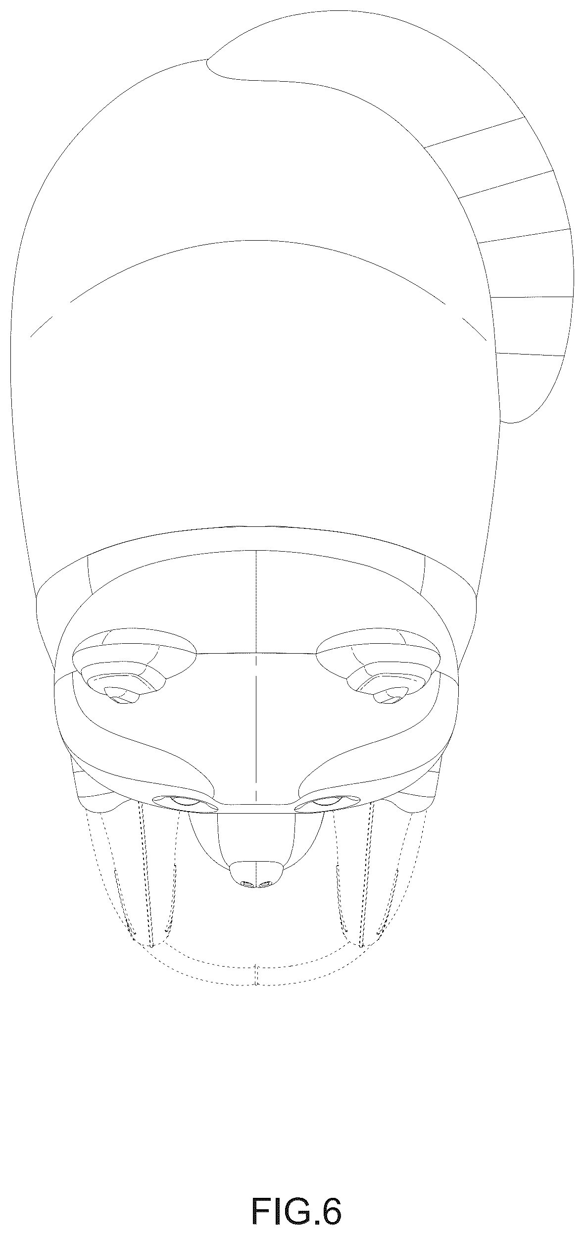 Patent USD1043056 Figure 6 – Slipper