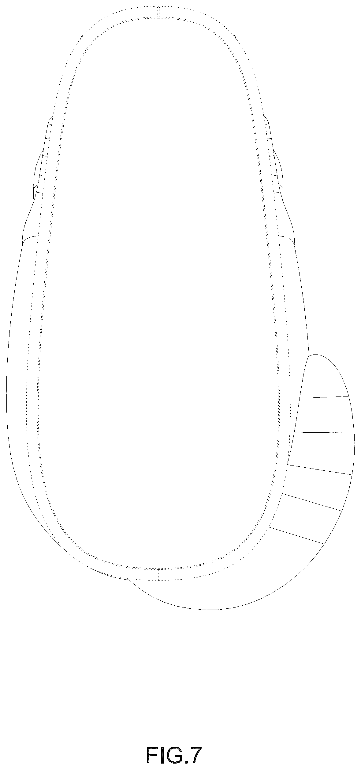 Patent USD1043056 Figure 7 – Slipper