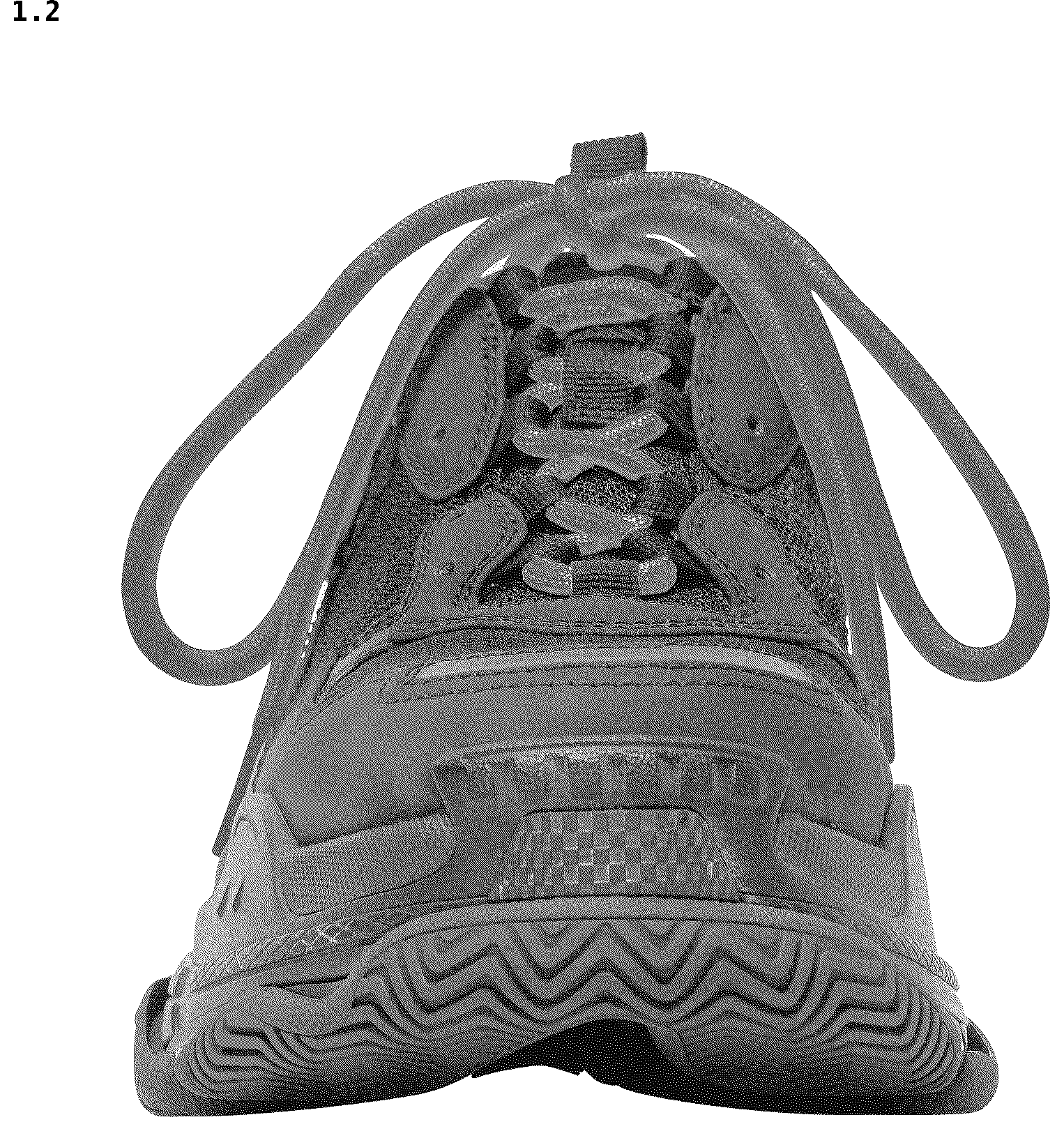 Patent USD1043057 Figure 2 – Shoe