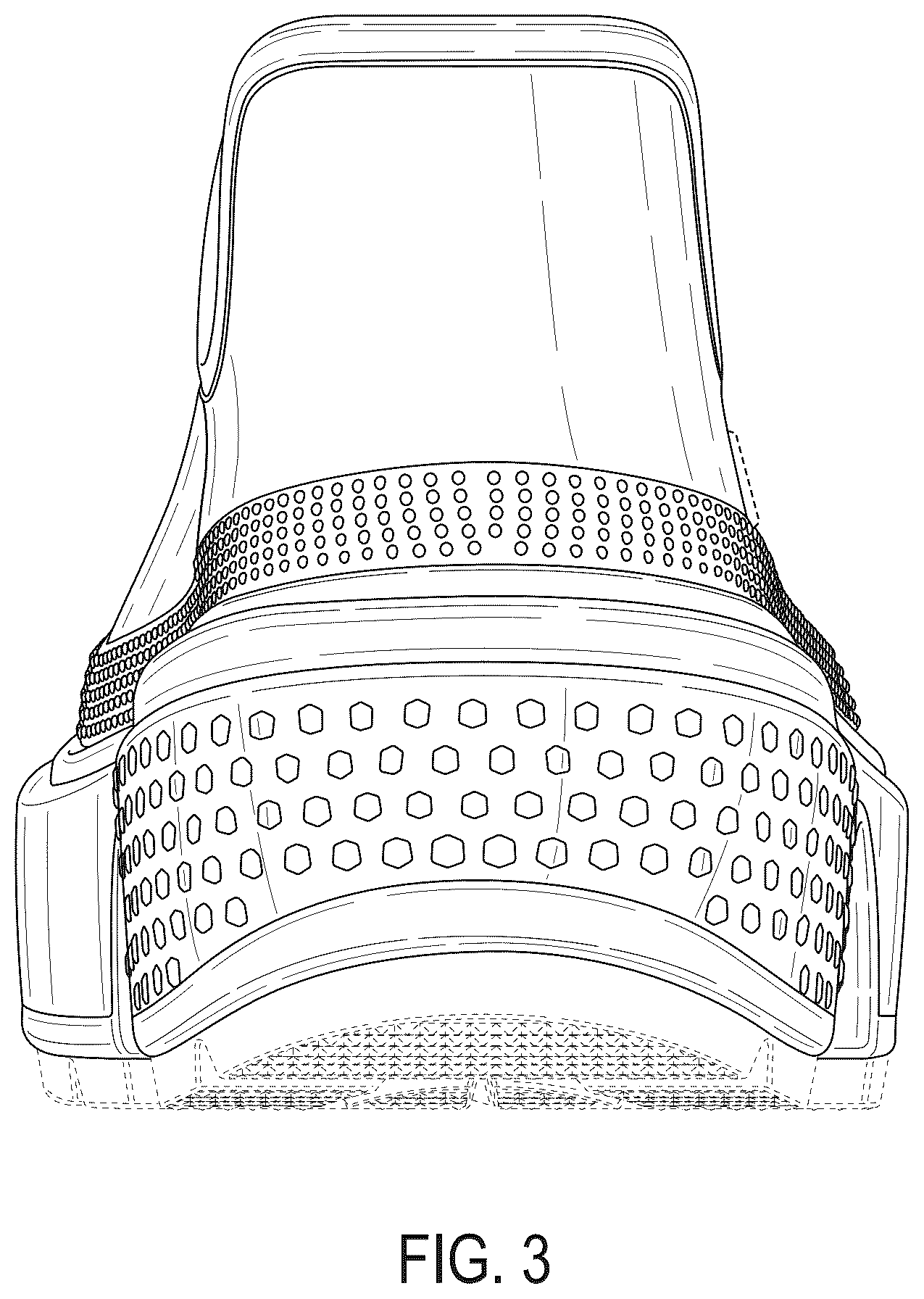 Patent USD1043058 Figure 3 – Footwear