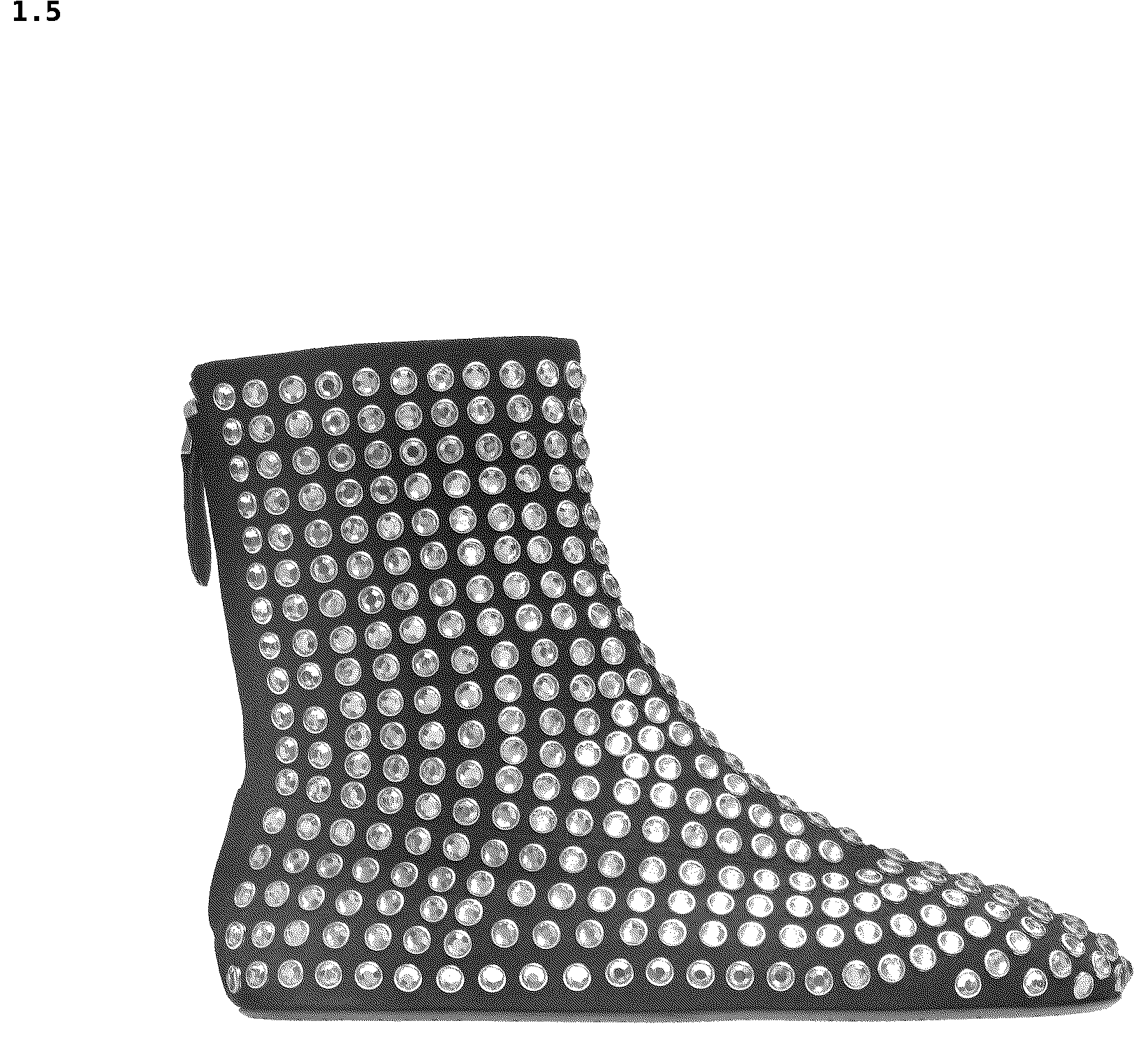 Patent USD1043059 Figure 5 – Ankle boot