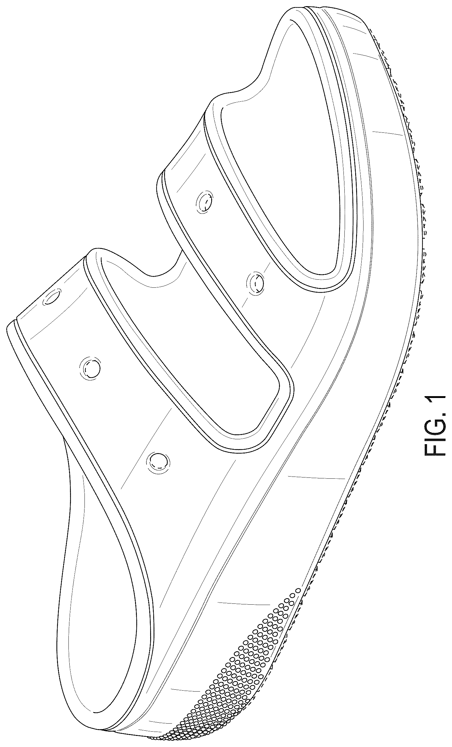 Patent USD1043060 Figure 1 – Footwear