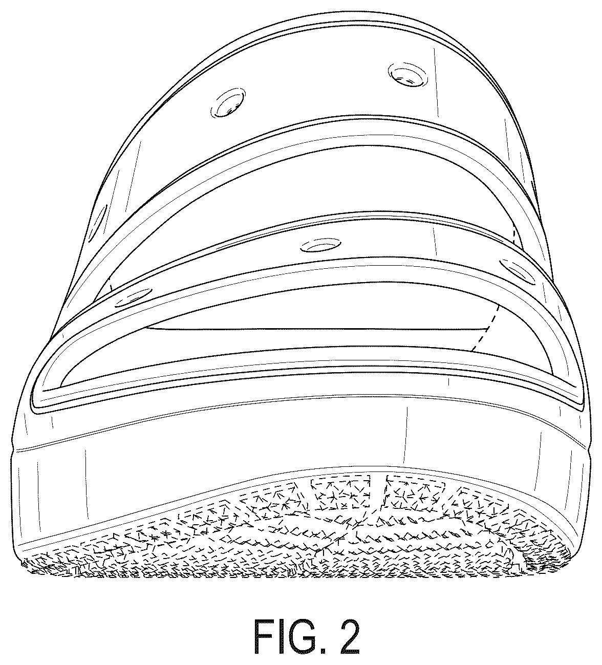 Patent USD1043060 Figure 2 – Footwear