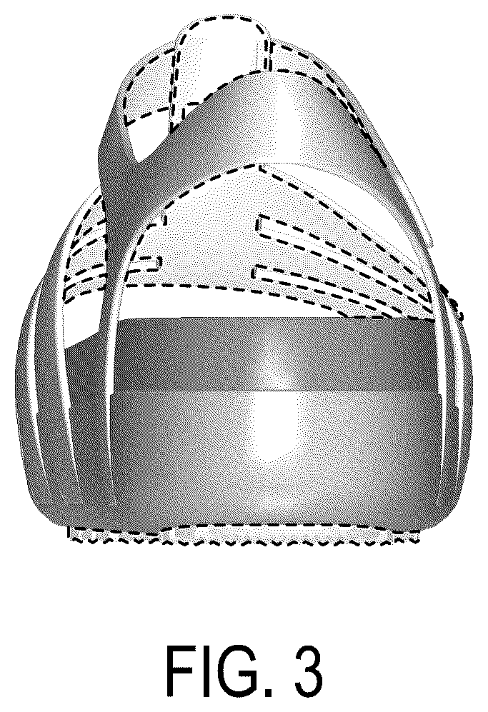 Patent USD1043061 Figure 3 – Footwear