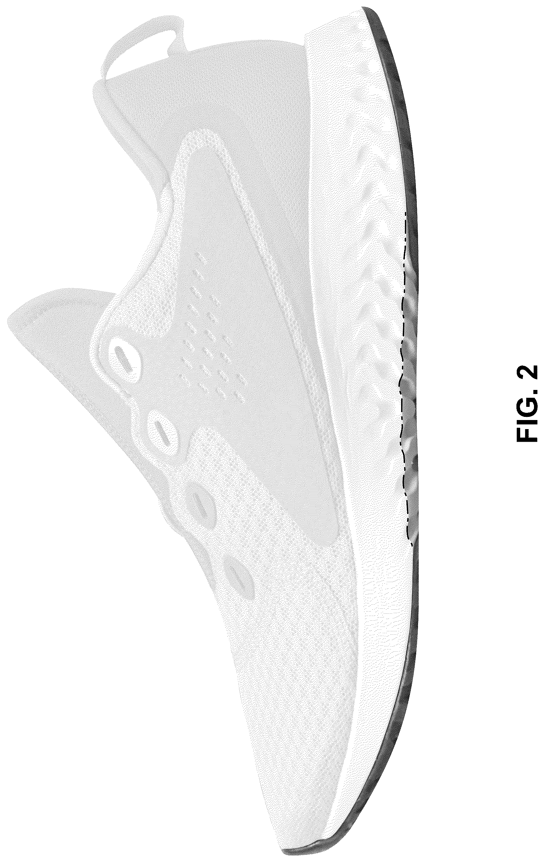 Patent USD1043064 Figure 2 – Shoe