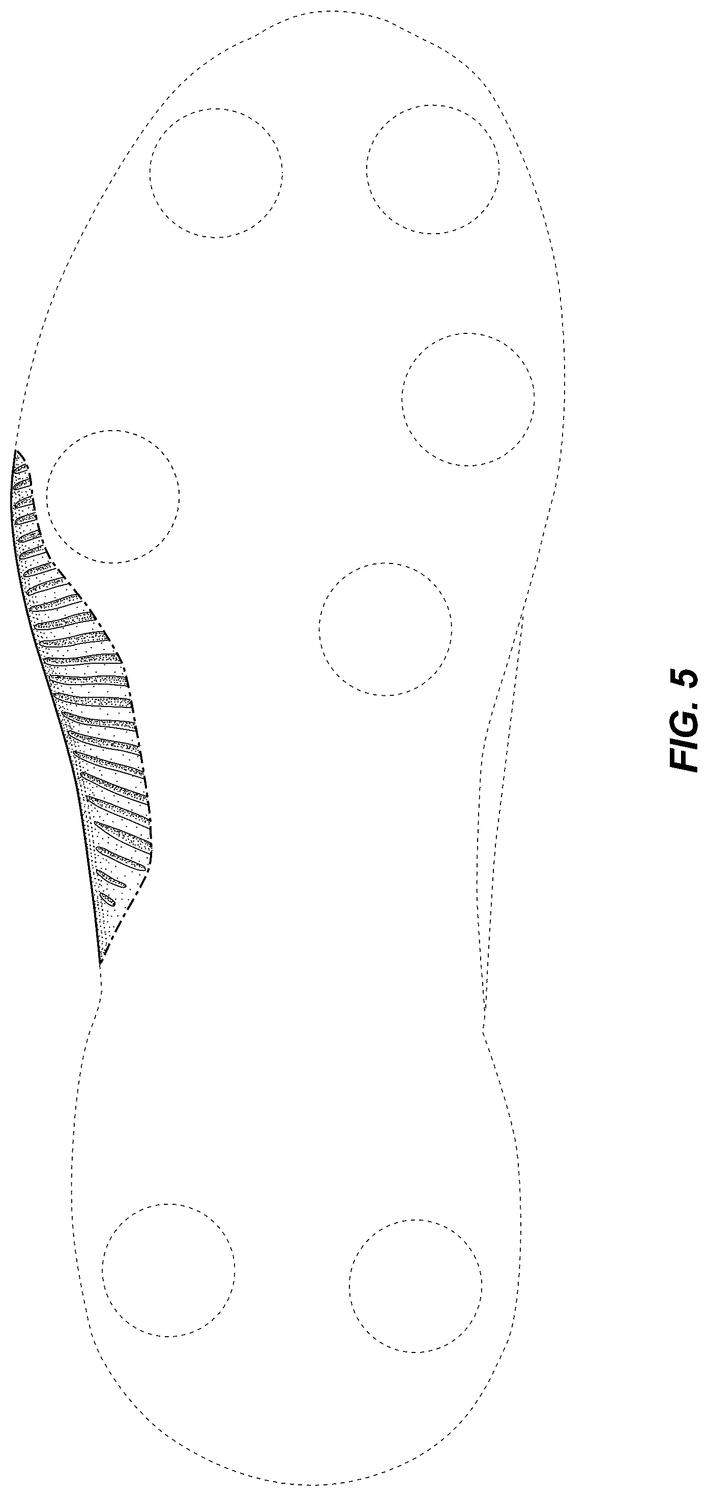 Patent USD1043066 Figure 5 – Shoe