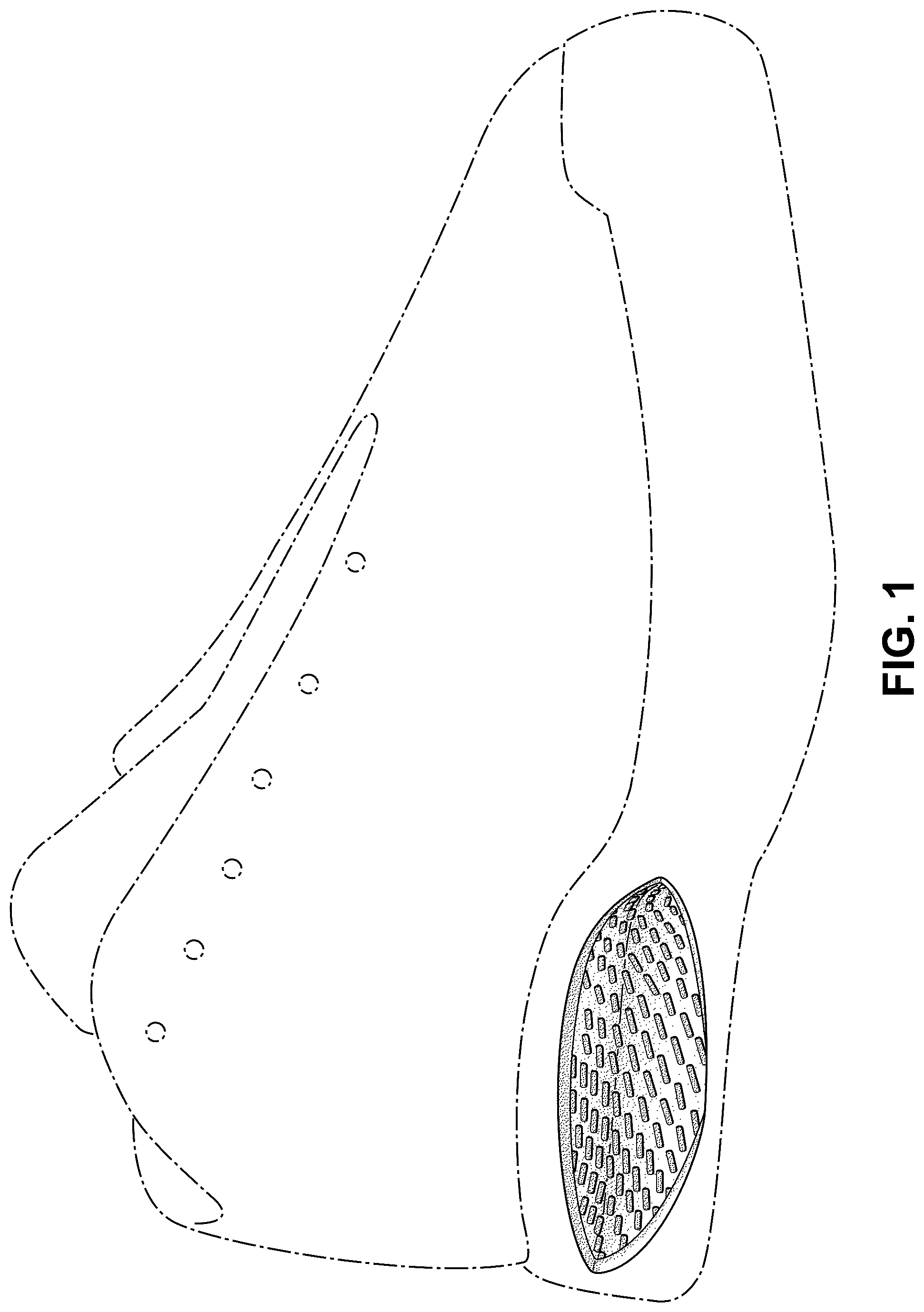 Patent USD1043069 Figure 1 – Shoe