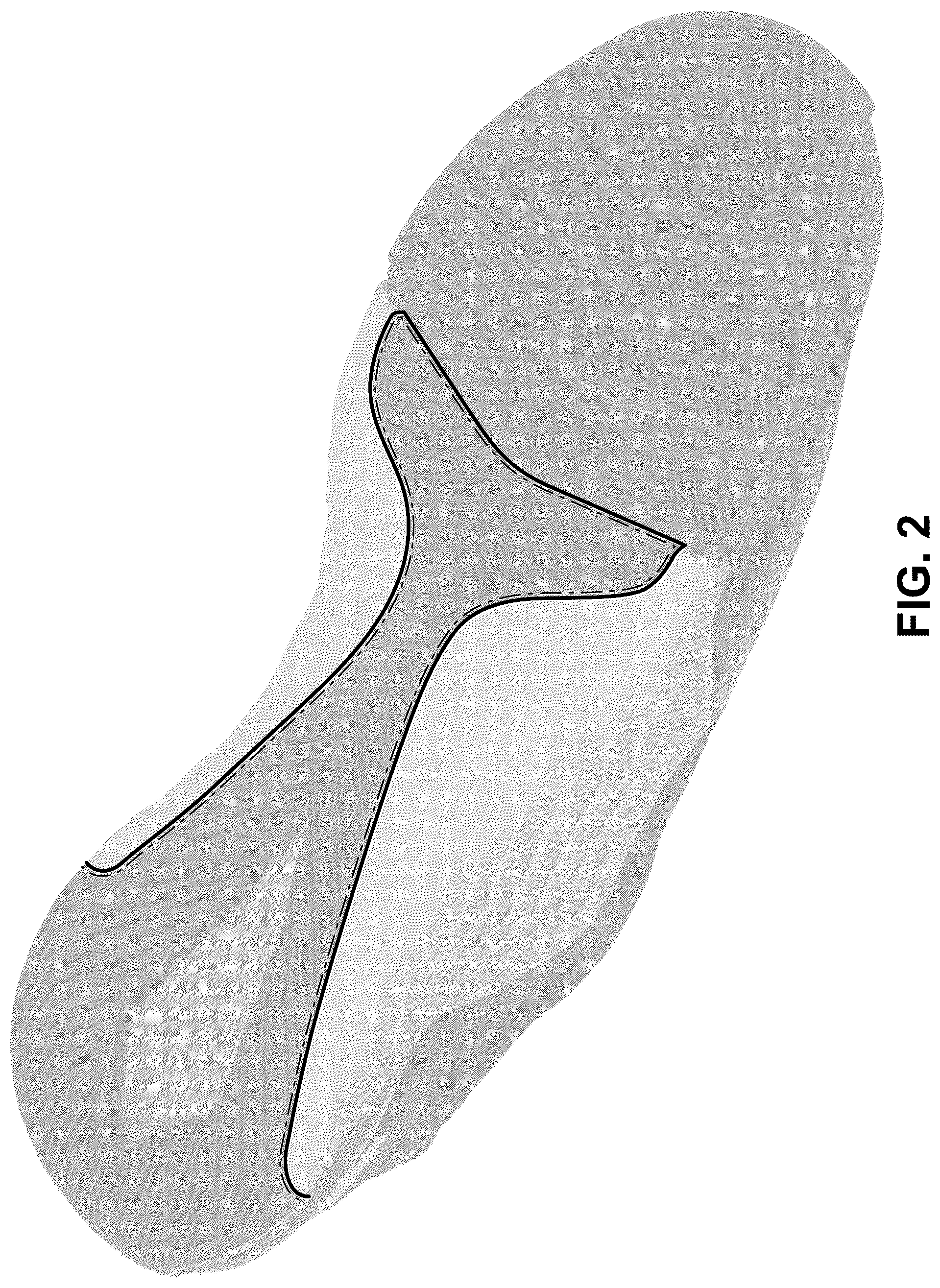 Patent USD1043070 Figure 2 – Shoe
