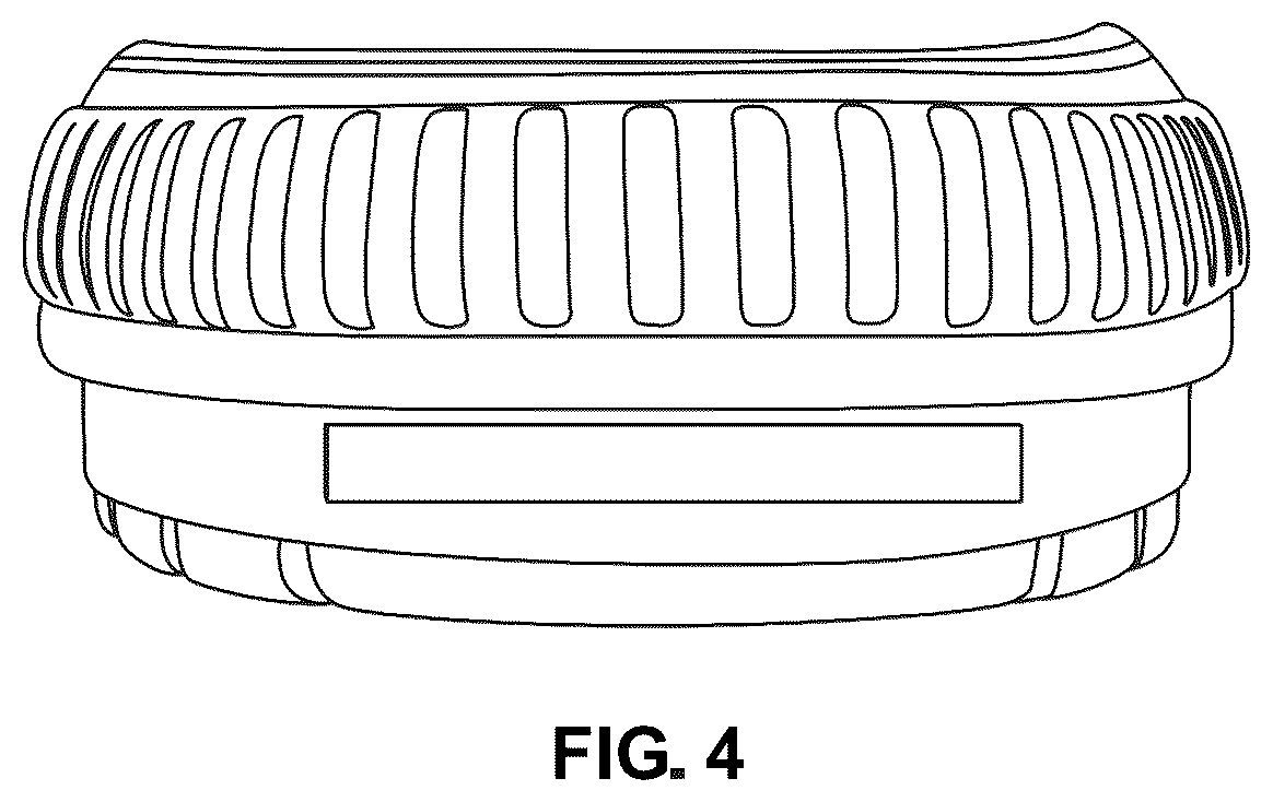 Patent USD1043071 Figure 4 – Sole for footwear