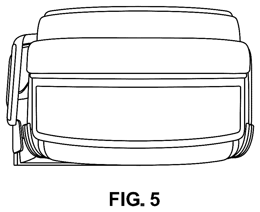 Patent USD1043071 Figure 5 – Sole for footwear