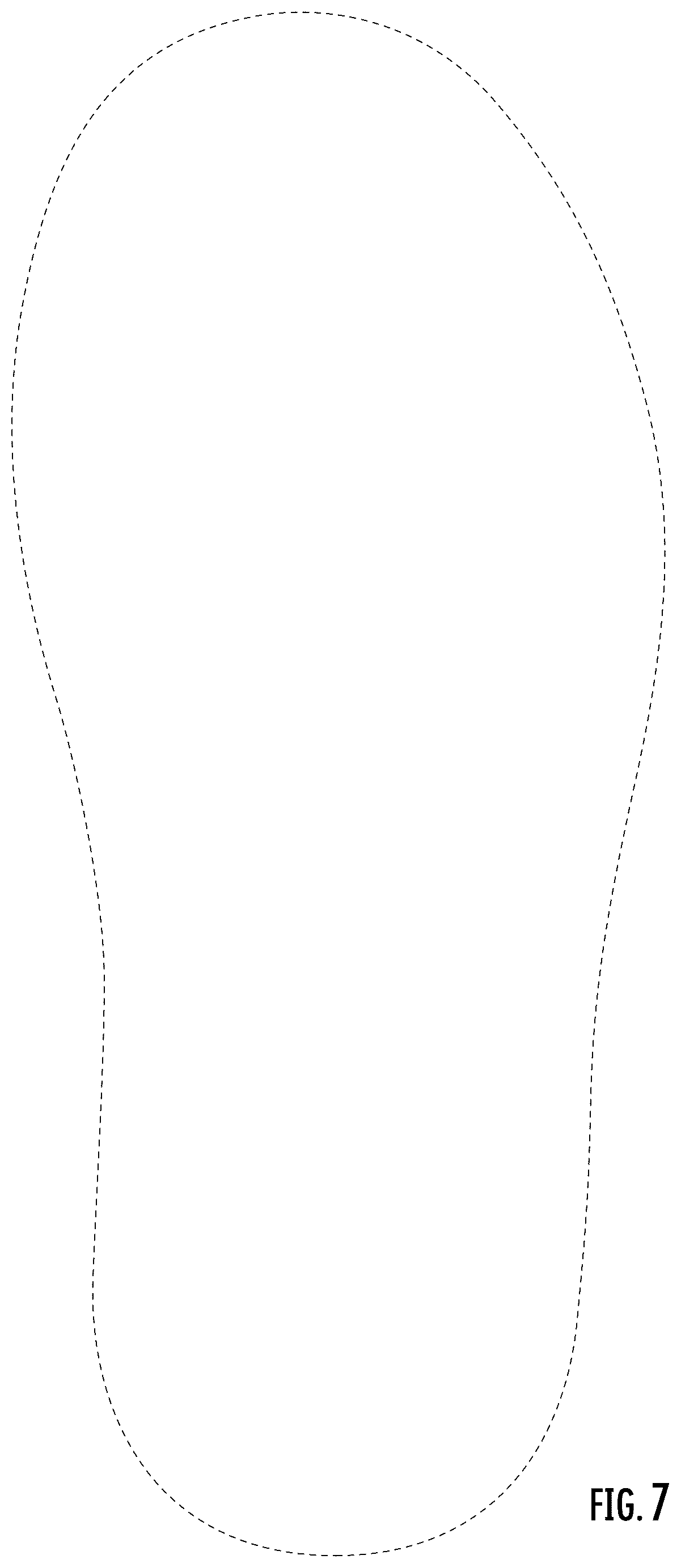 Patent USD1043072 Figure 5 – Sole for footwear