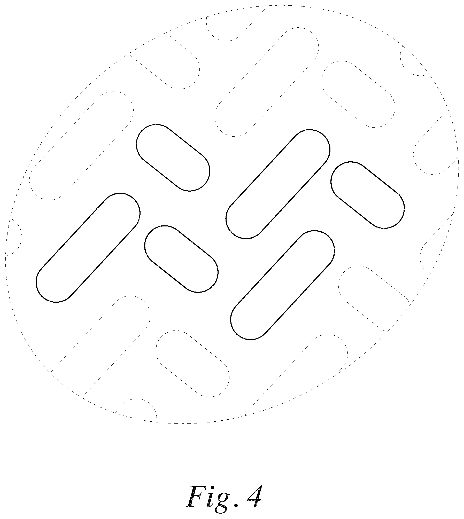 Patent USD1043076 Figure 4 – Footwear sole