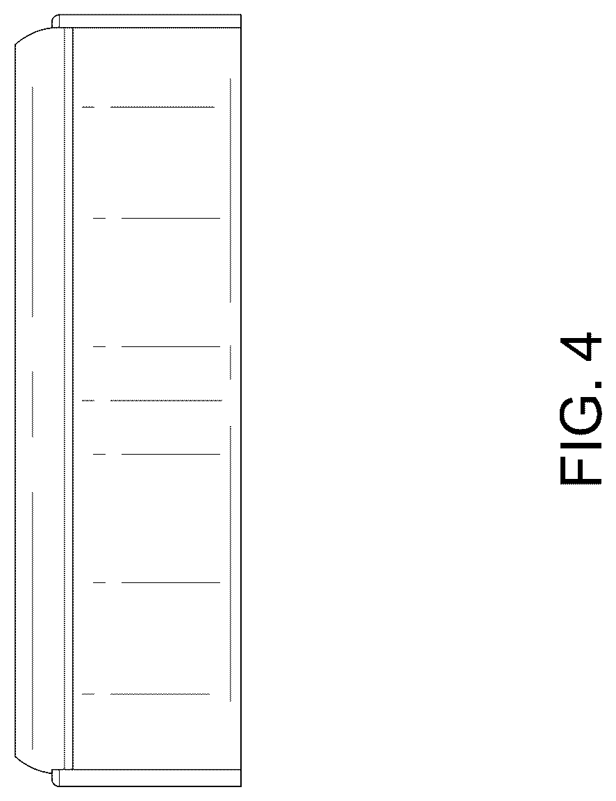 Patent USD1043077 Figure 4 – Footwear sole