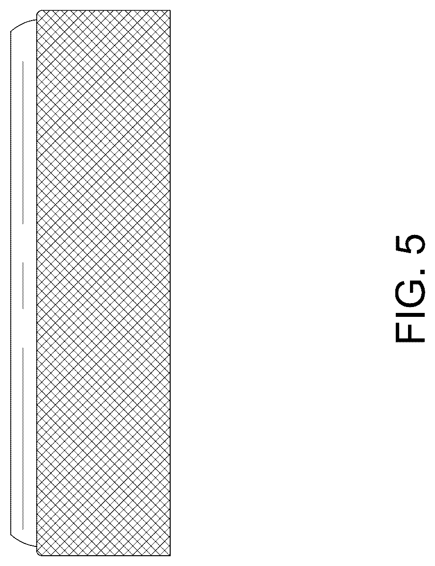 Patent USD1043077 Figure 5 – Footwear sole