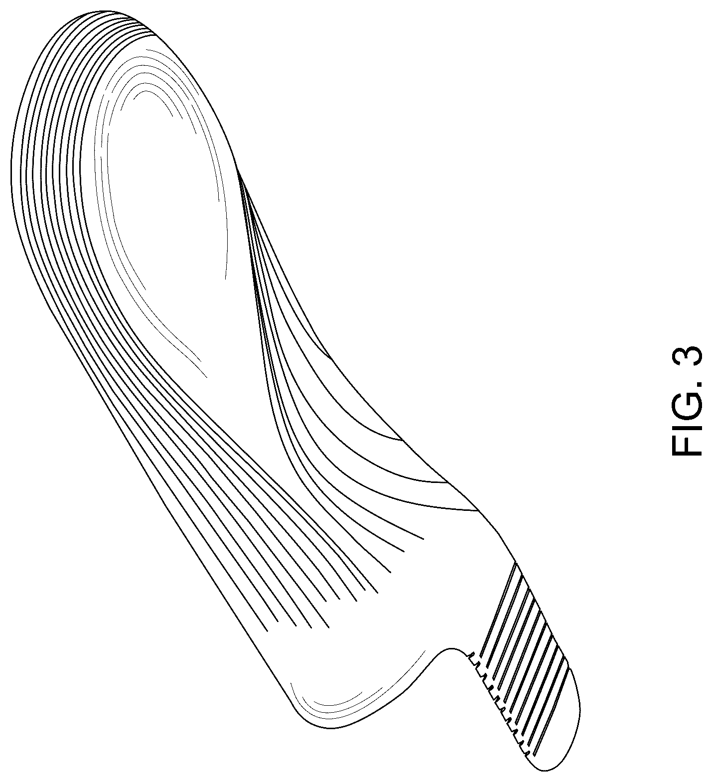 Patent USD1043079 Figure 3 – Shoe orthotic