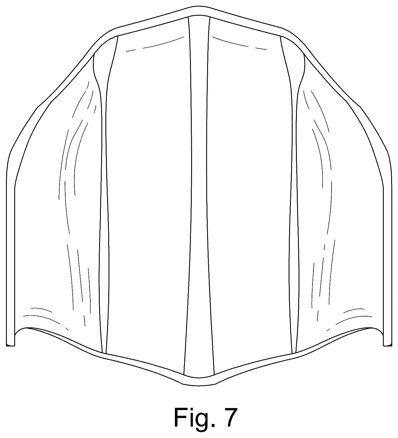 Patent USD1043080 Figure 5 – Shoe insert
