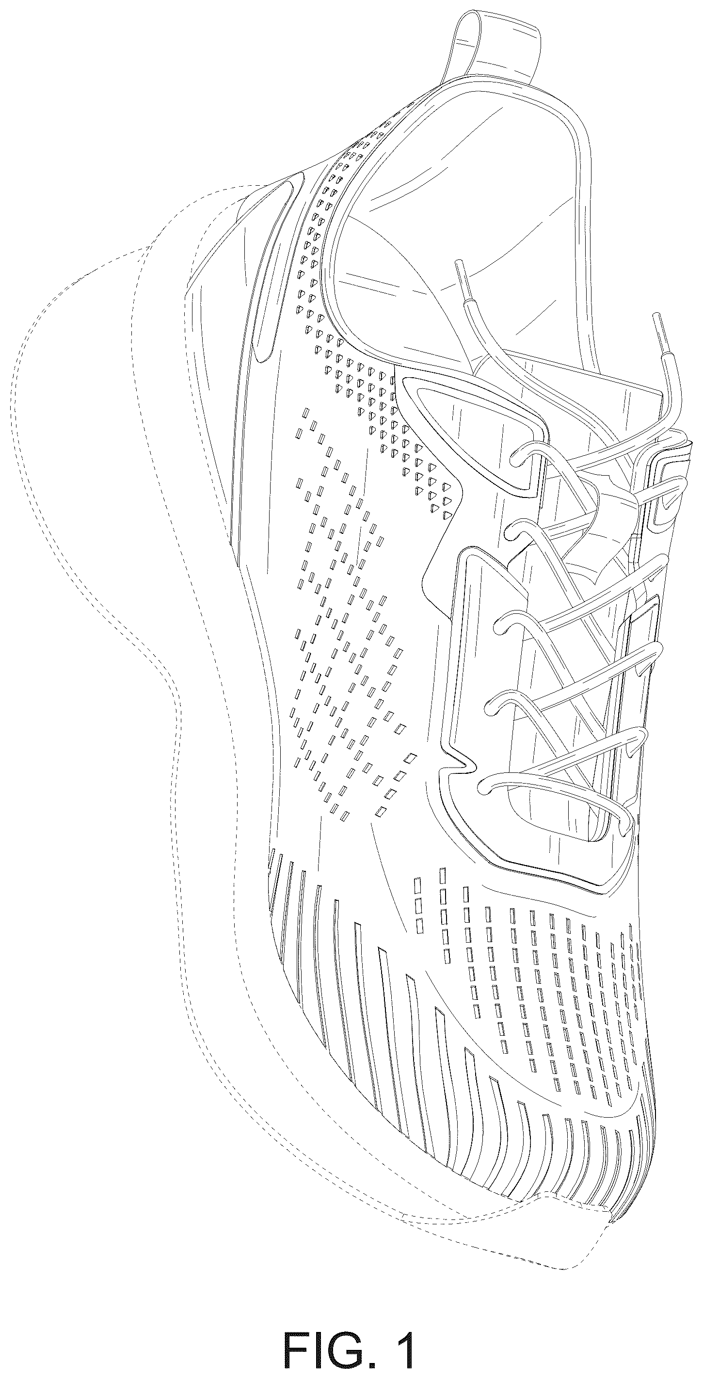 Patent USD1043081 — Shoe — Figure 1