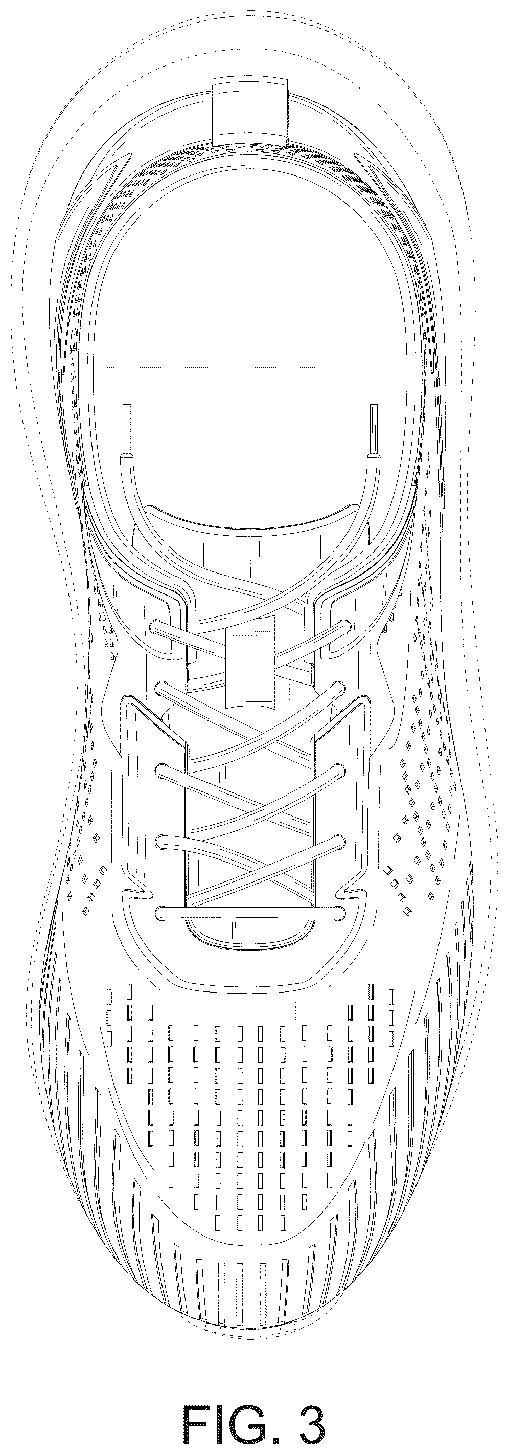 Patent USD1043081 Figure 3 – Shoe