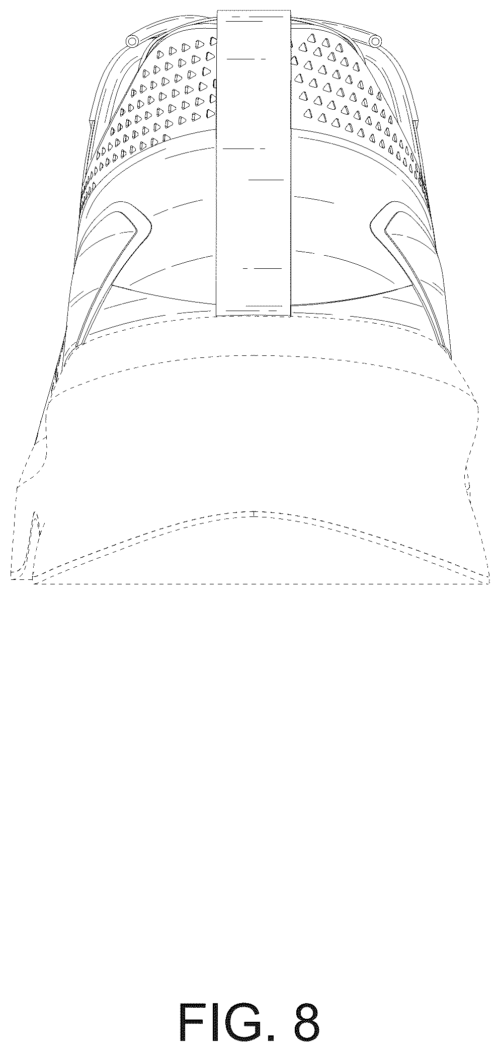 Patent USD1043081 Figure 8 – Shoe