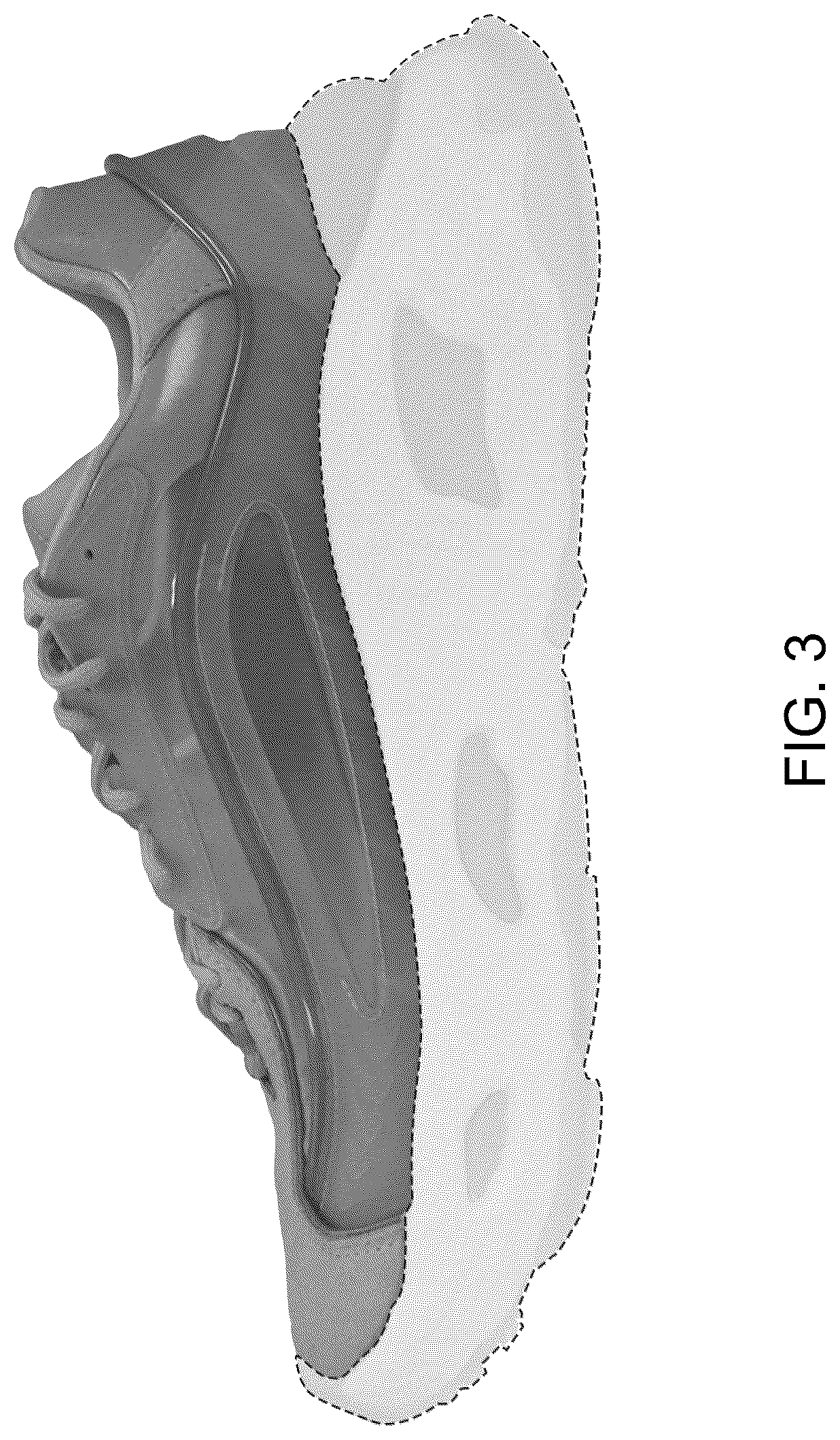 Patent USD1043084 Figure 3 – Shoe