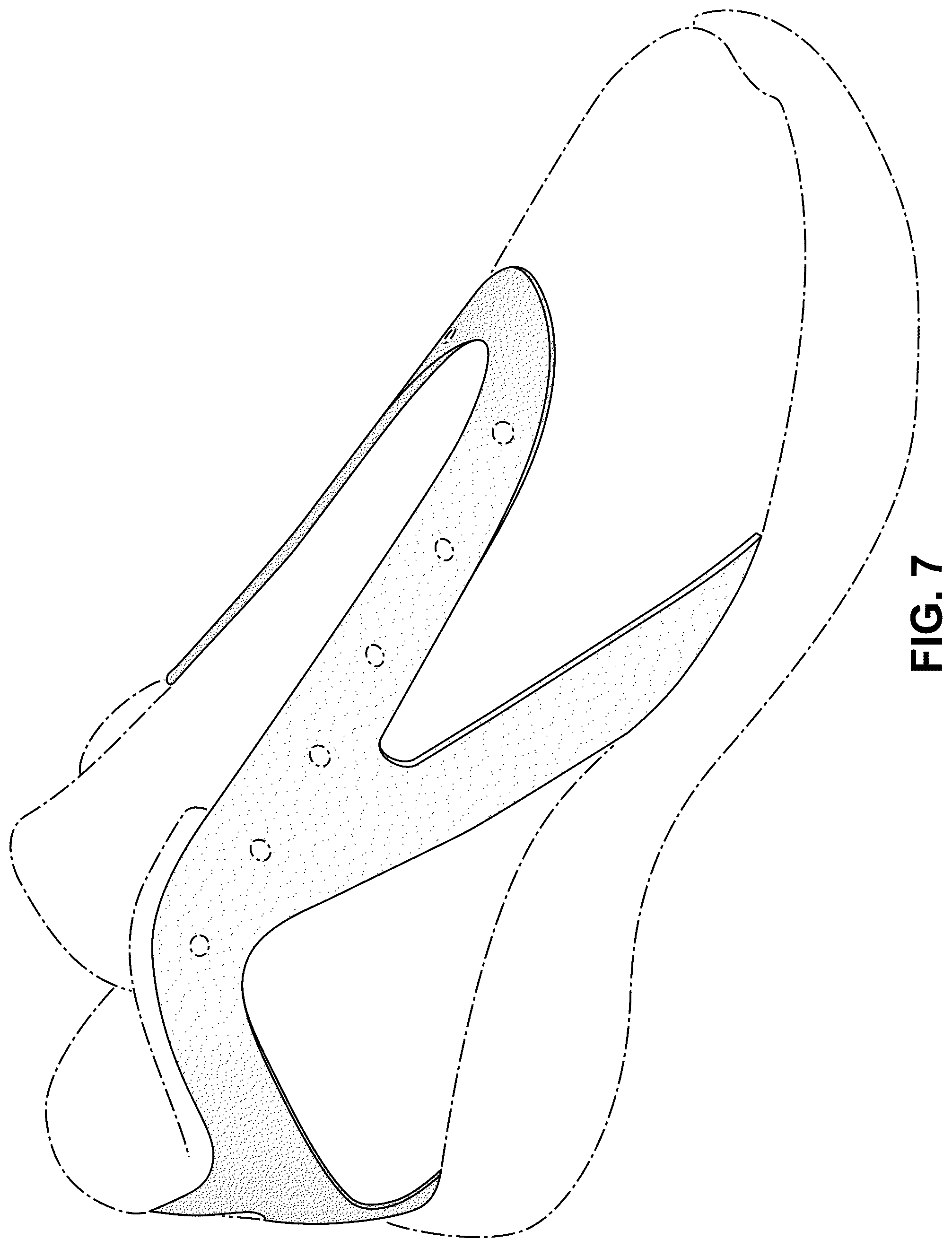 Patent USD1043088 Figure 7 – Shoe