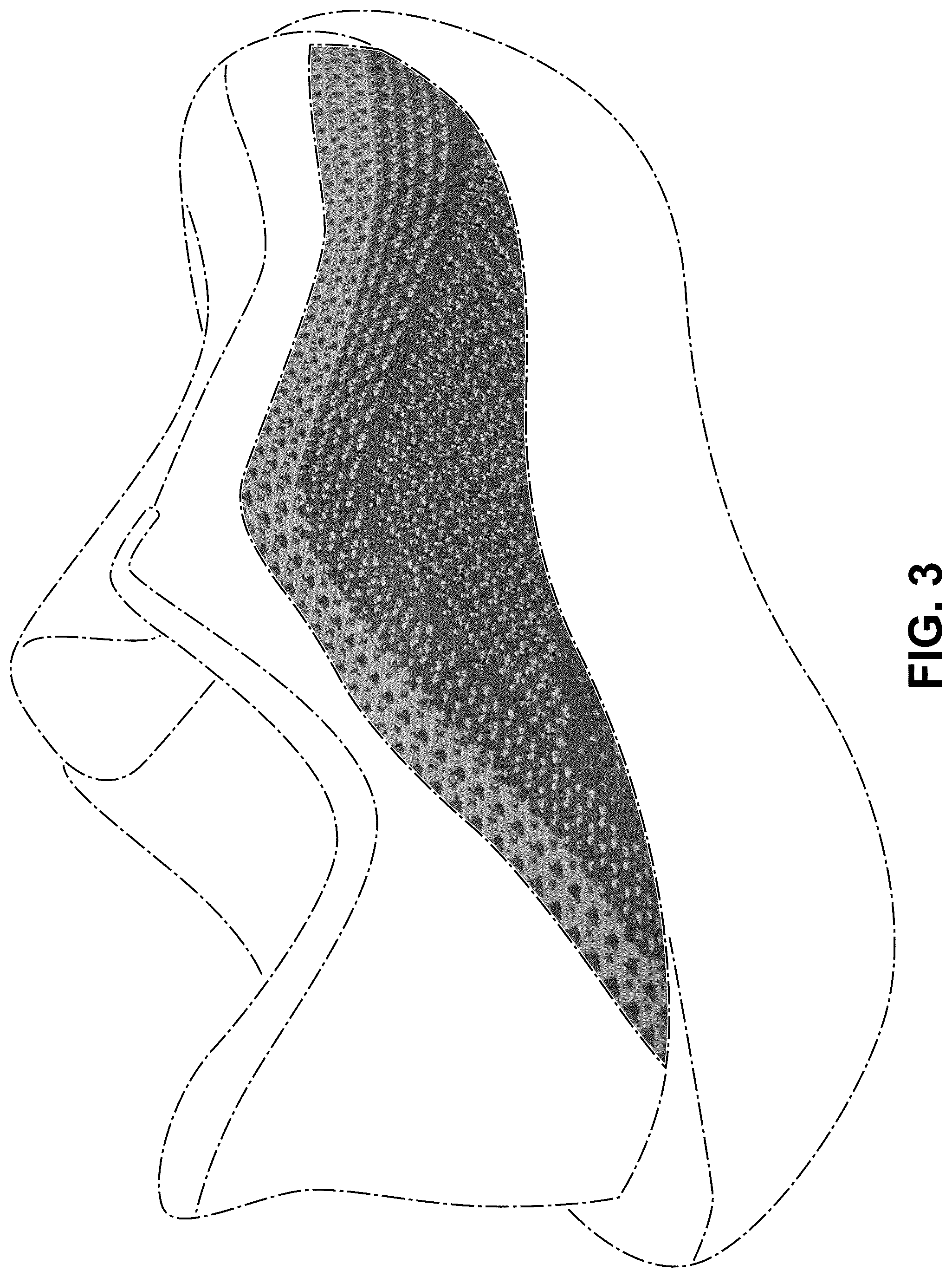 Patent USD1043090 Figure 3 – Shoe