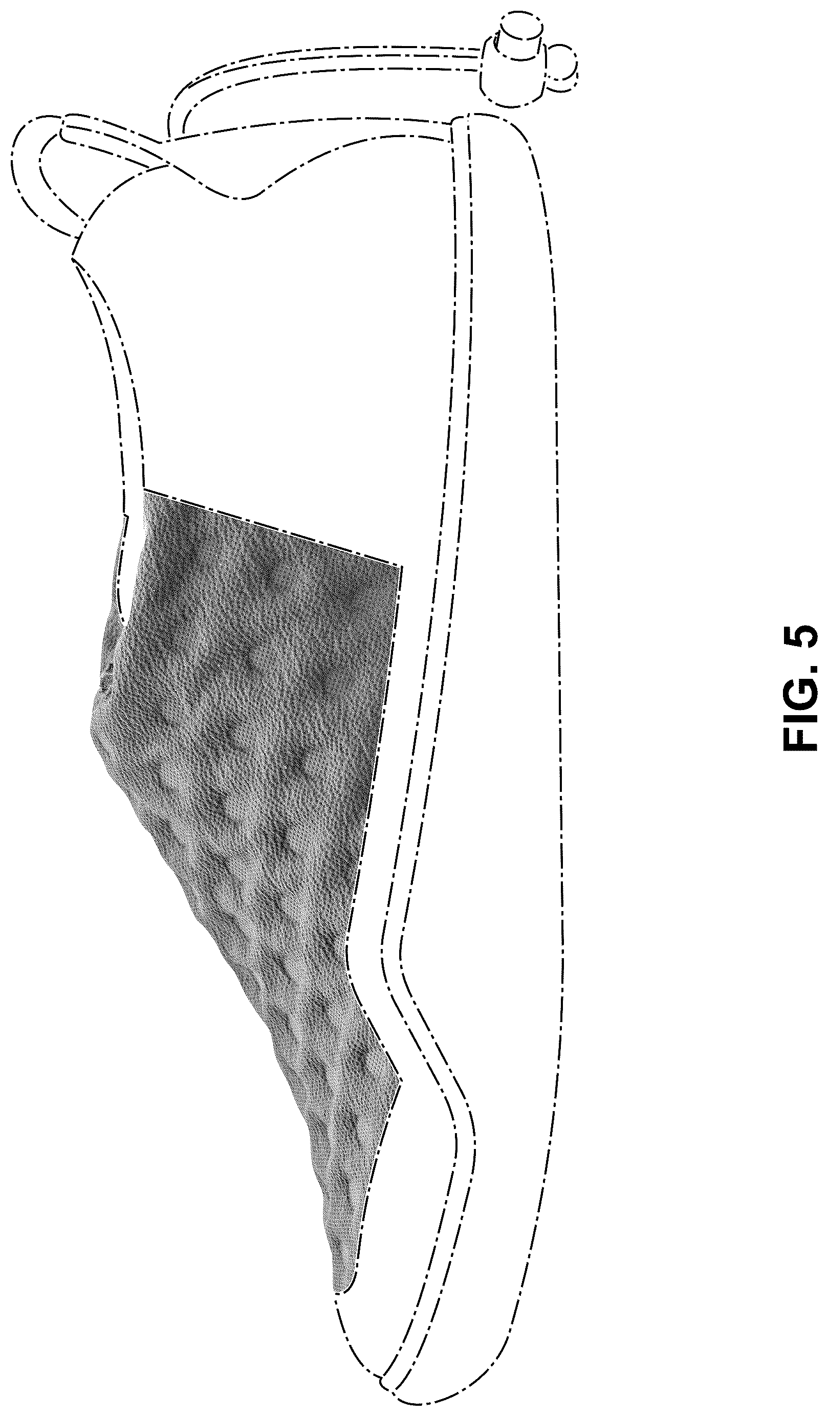 Patent USD1043091 Figure 5 – Shoe
