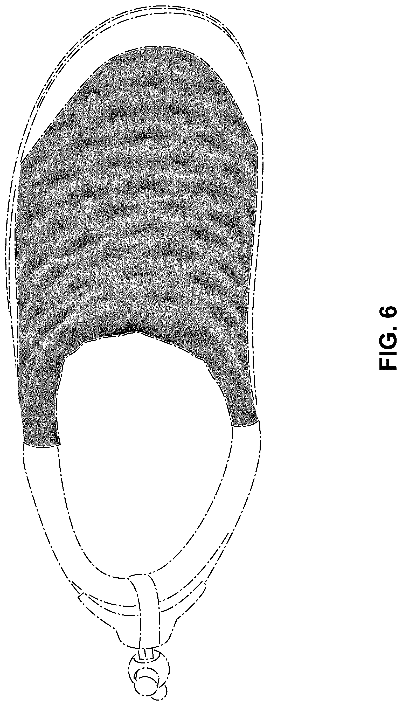 Patent USD1043091 Figure 6 – Shoe
