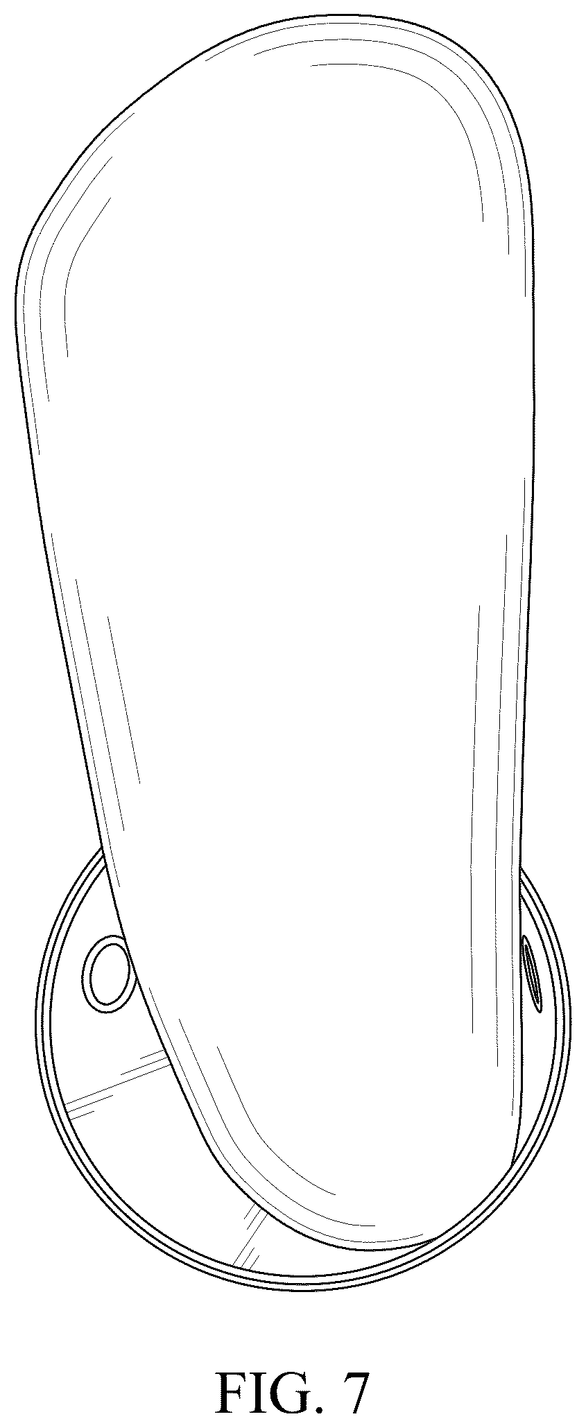Patent USD1043092 Figure 7 – Sock
