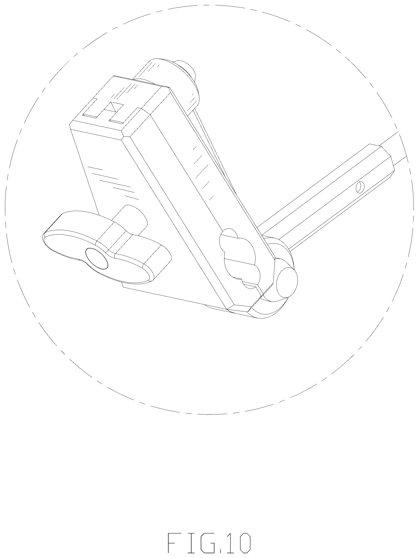 Patent USD1043093 Figure 10 – Umbrella