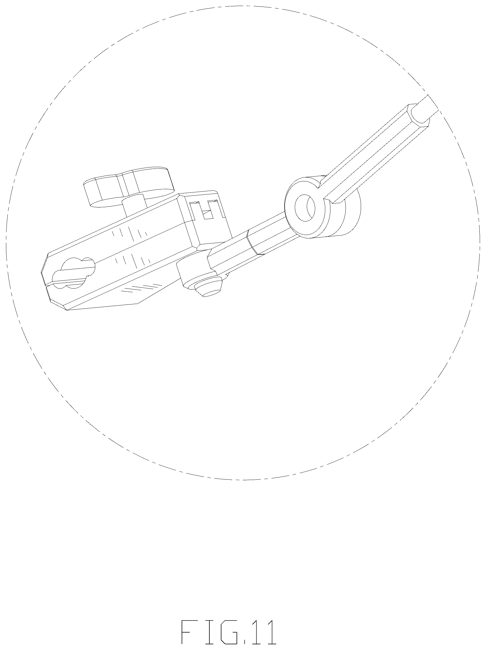 Patent USD1043093 Figure 11 – Umbrella