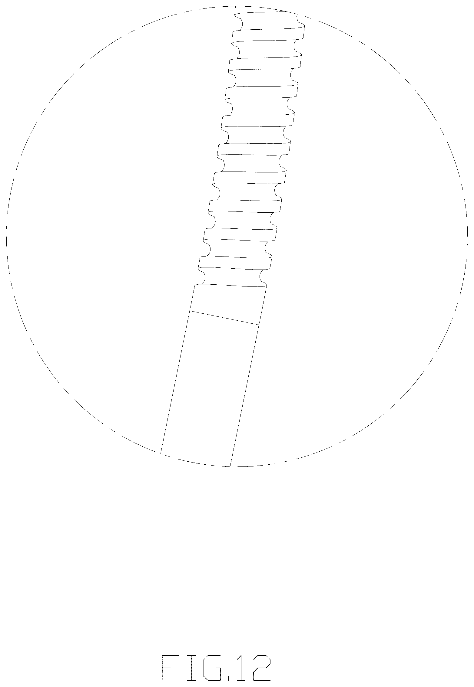 Patent USD1043093 Figure 12 – Umbrella