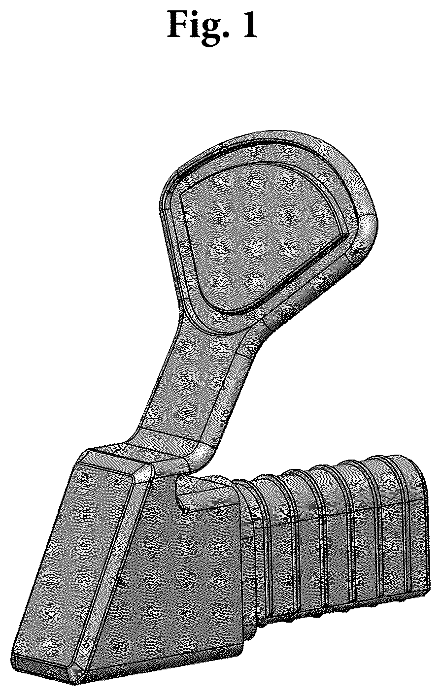 Patent USD1043094 Figure 1 – Part for parasol