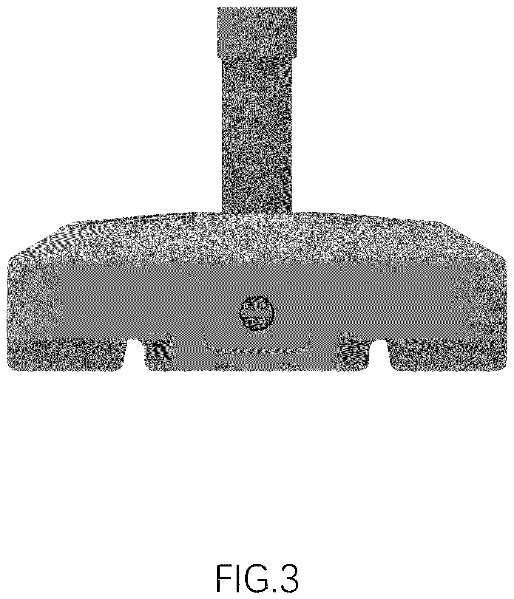 Patent USD1043095 Figure 3 – Sun umbrella base