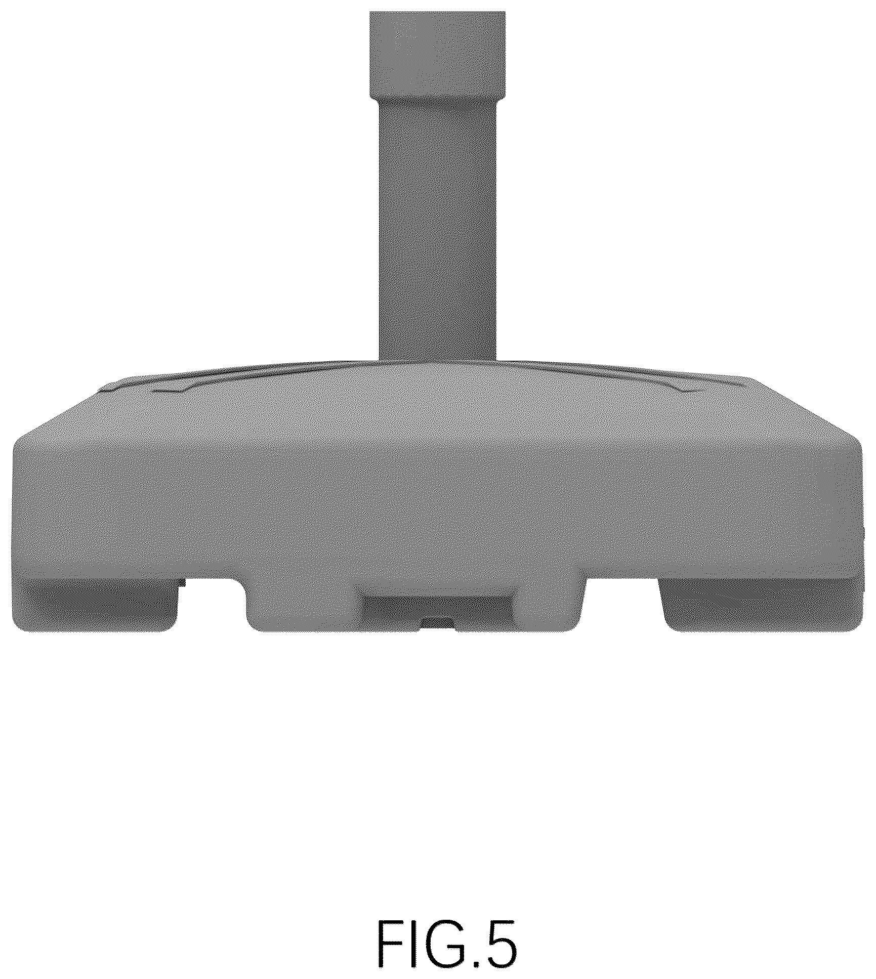 Patent USD1043095 Figure 5 – Sun umbrella base