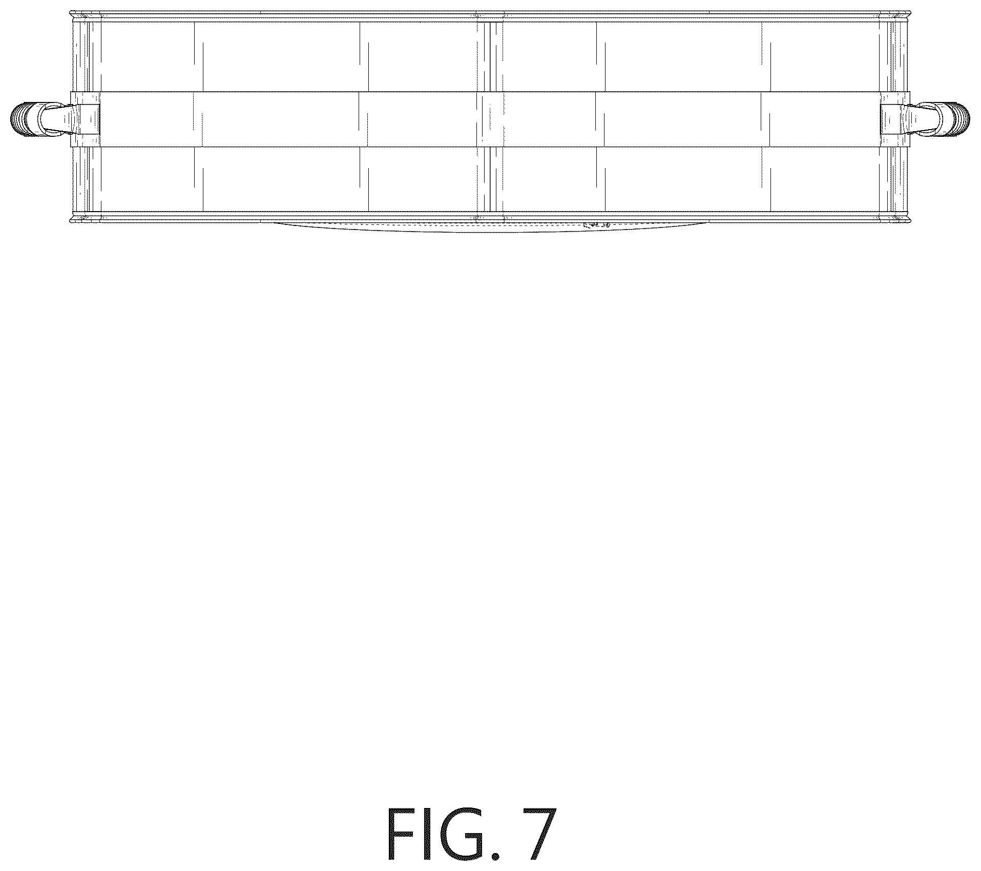 Patent USD1043096 Figure 7 – Umbrella base