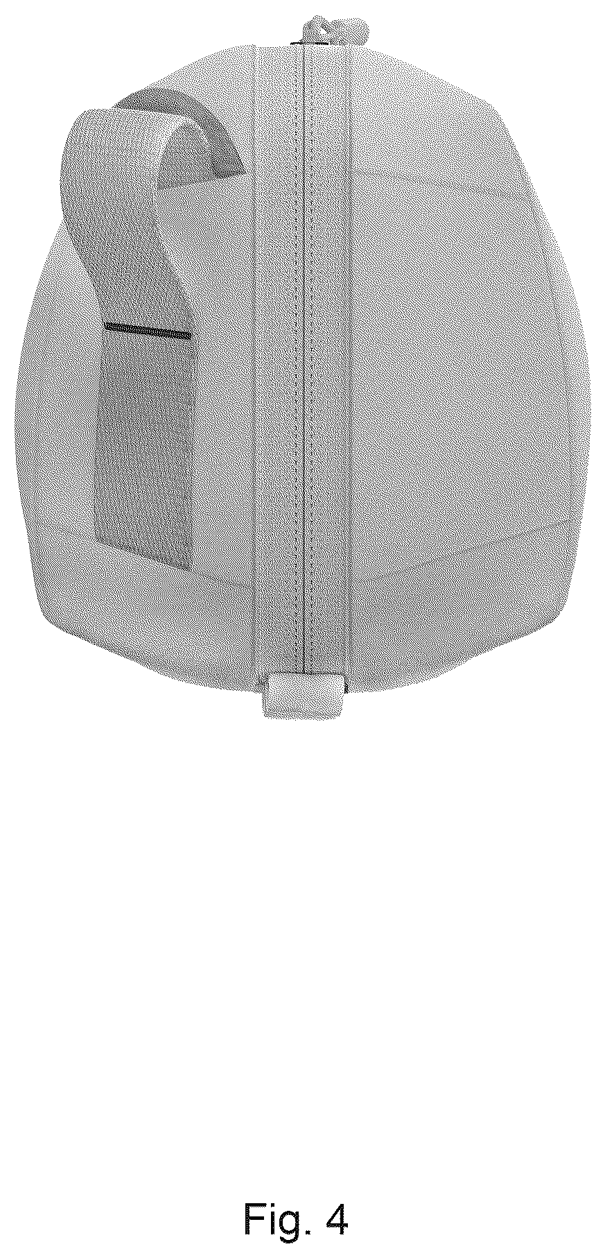 Patent USD1043097 Figure 4 – Storage bag