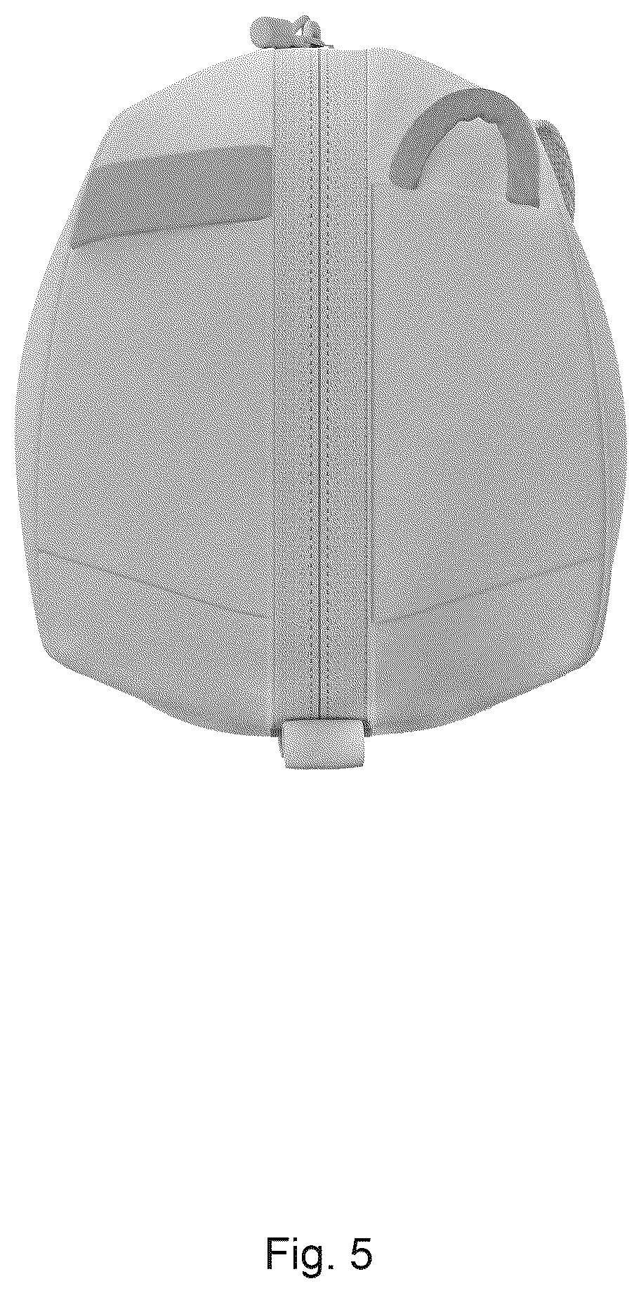 Patent USD1043097 Figure 5 – Storage bag